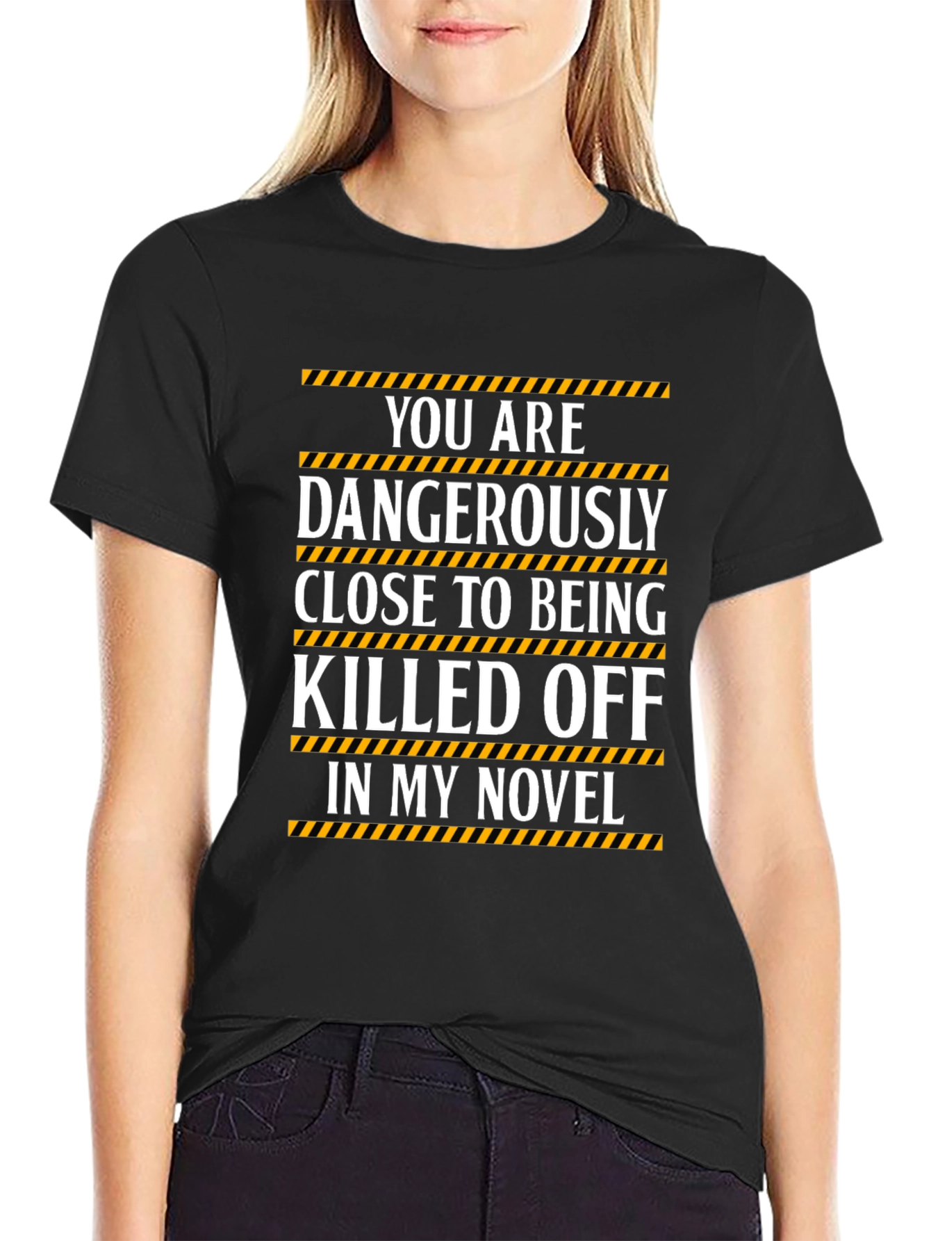 Dangerously Close Novel Funny T-Shirt