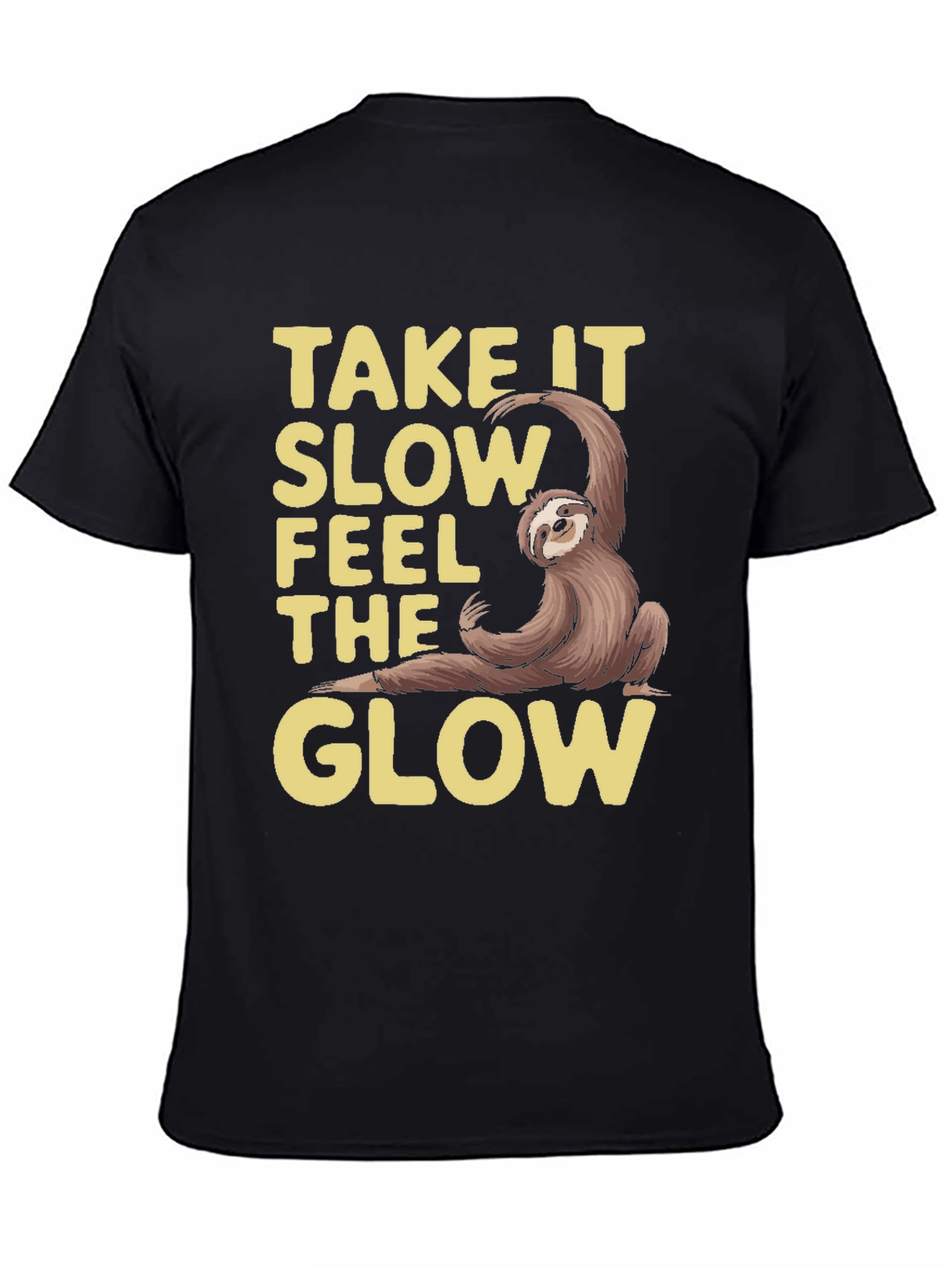 Take It Slow Sloth Graphic Tee - Relaxed Fit