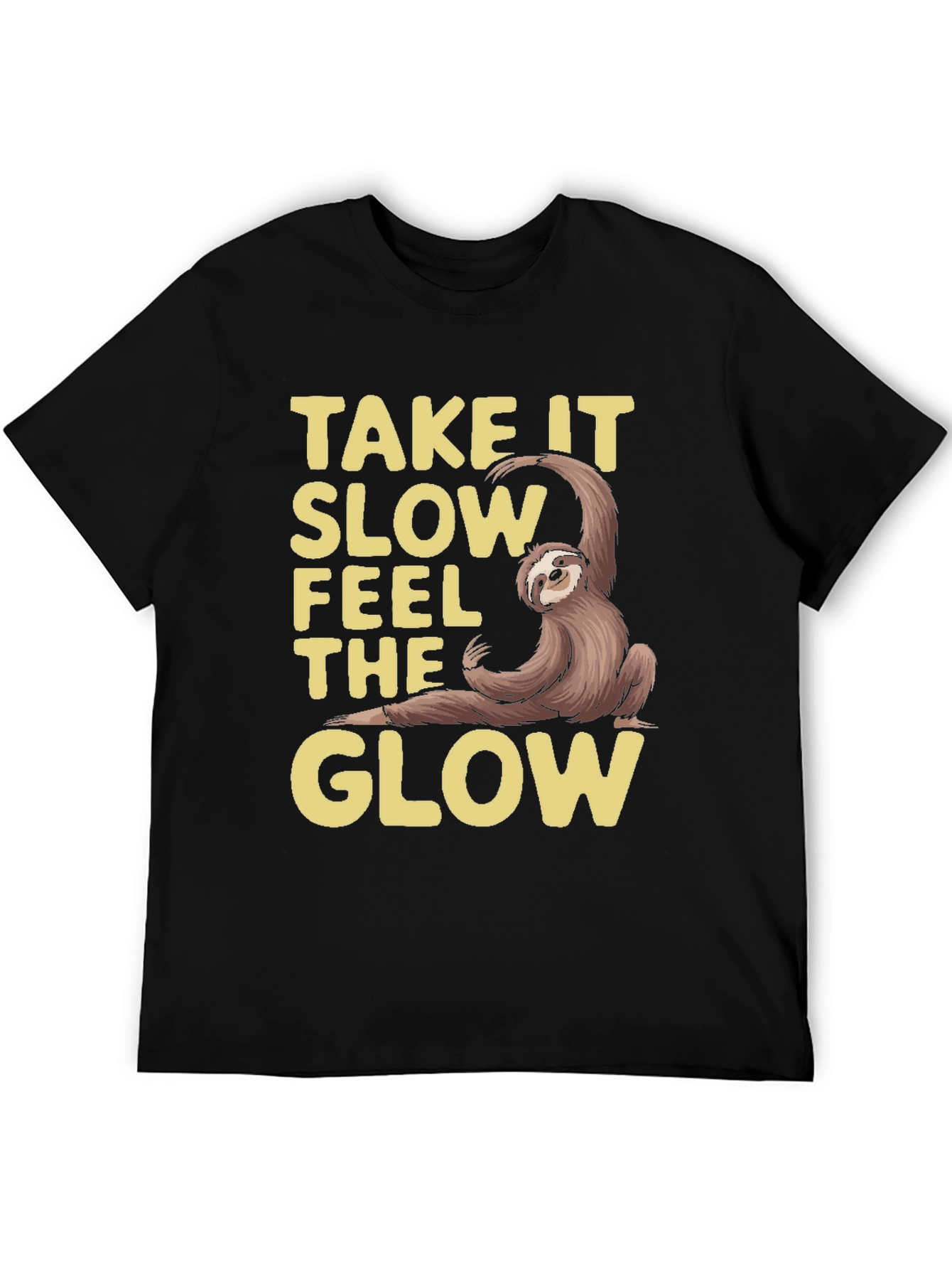 Take It Slow Sloth Graphic Tee - Relaxed Fit