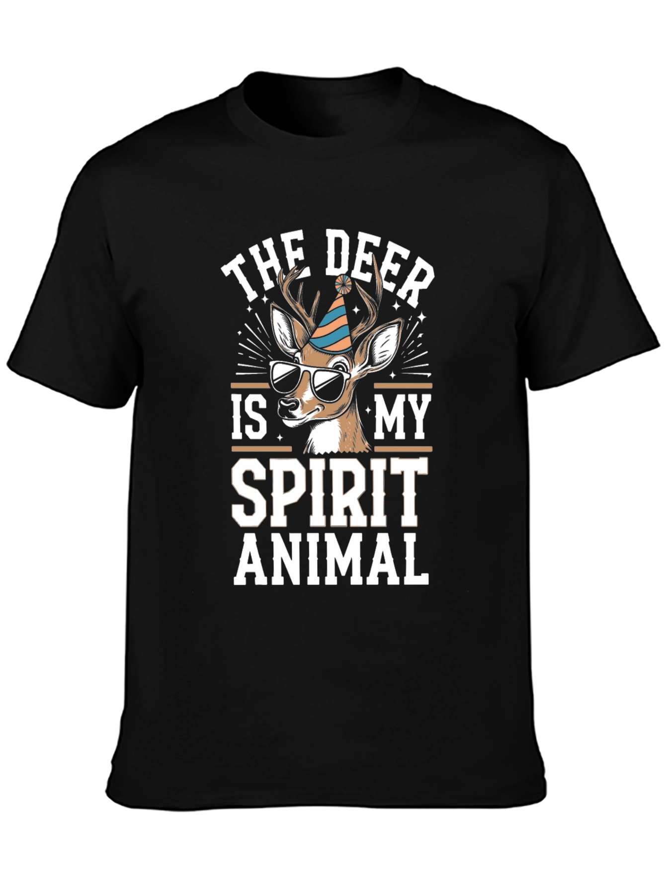 Deer Spirit Animal Graphic T-Shirt