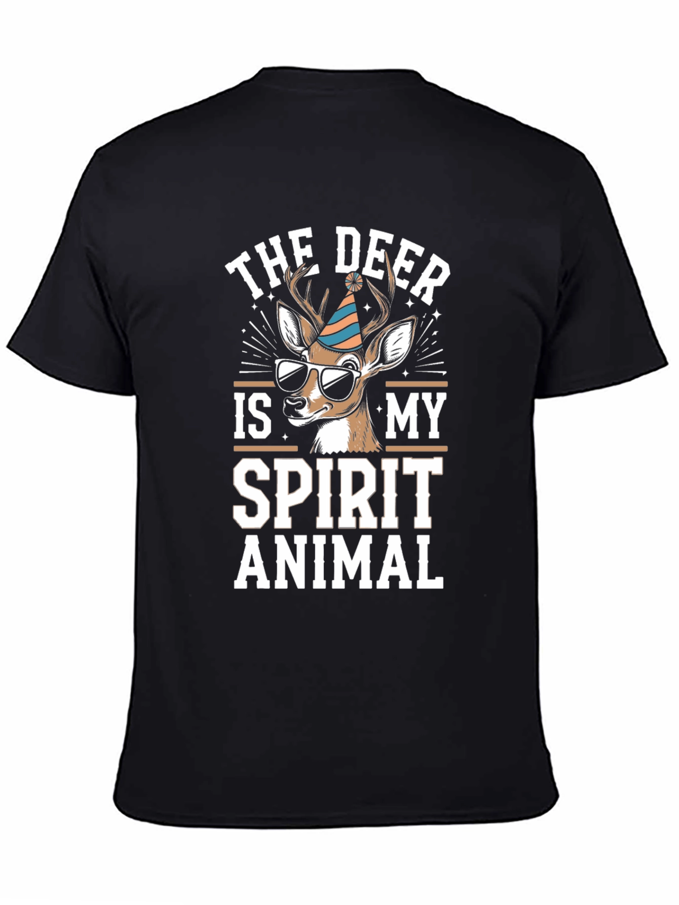 Deer Spirit Animal Graphic T-Shirt