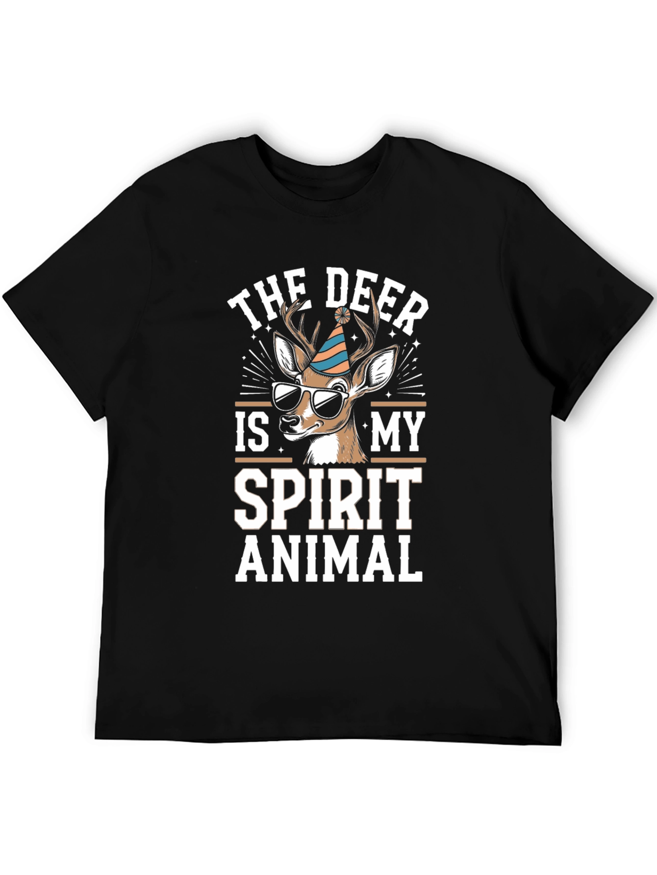 Deer Spirit Animal Graphic T-Shirt