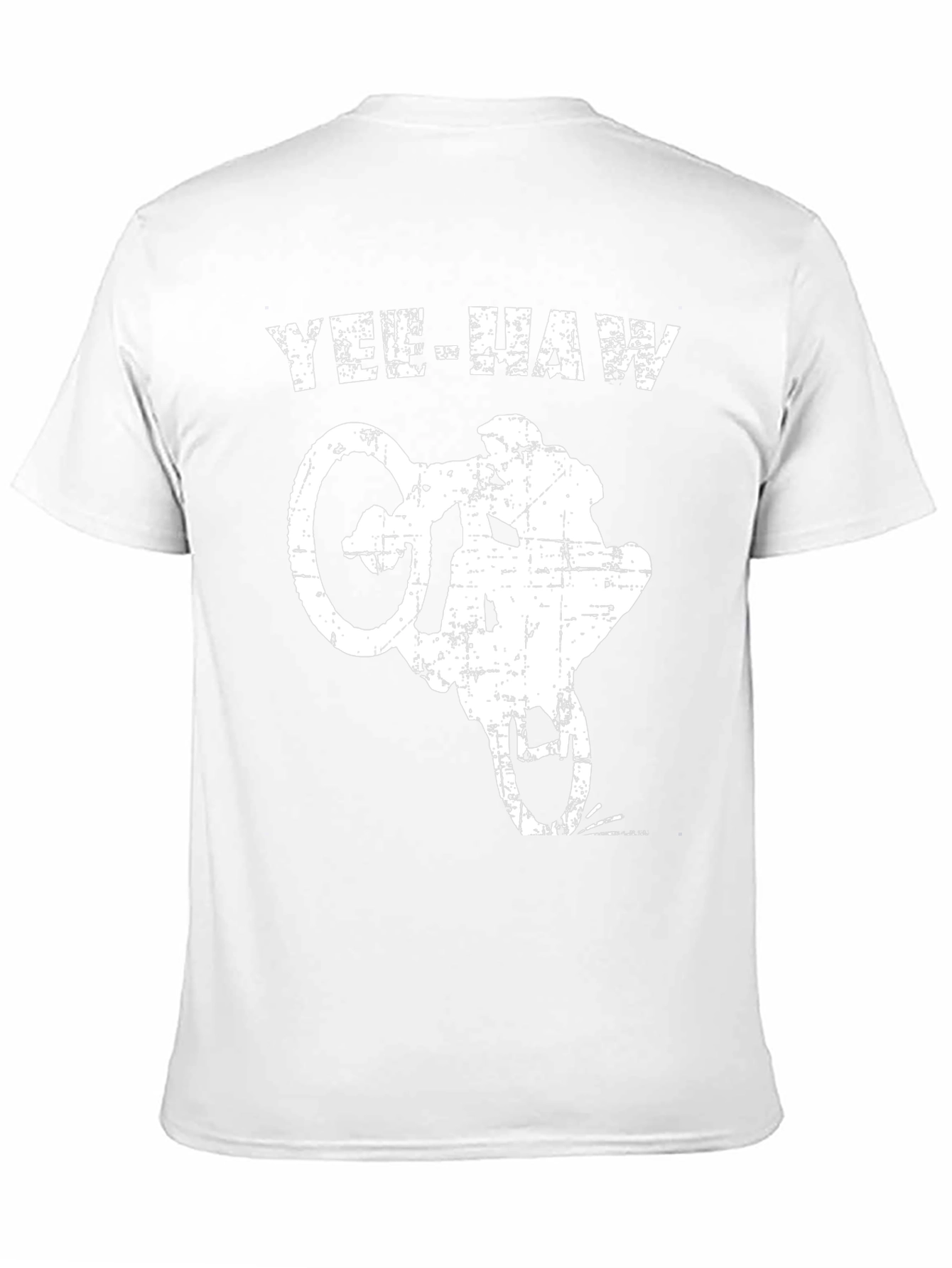 Yee-Haw Motorcycle Stunt T-Shirt - Black