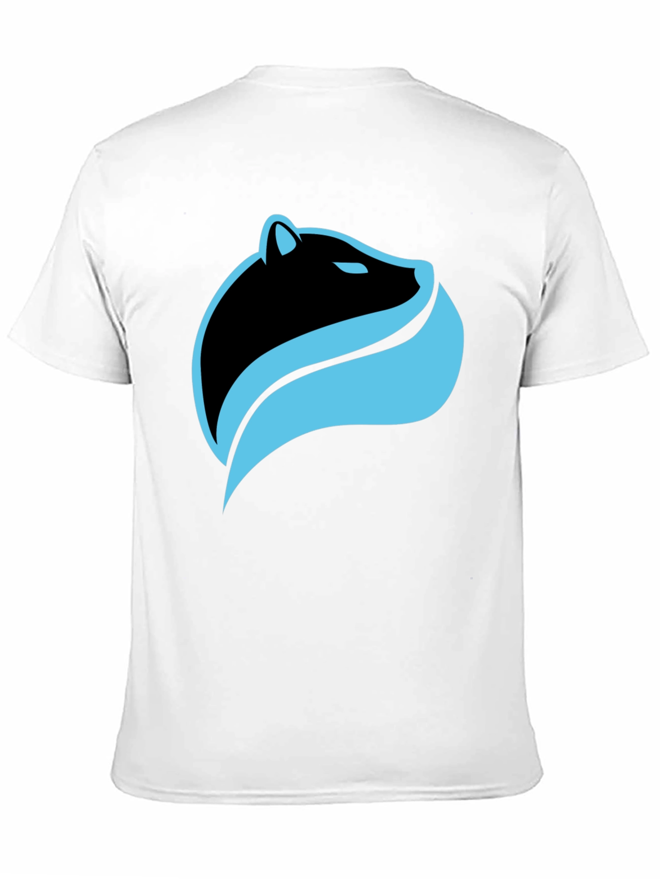 Modern Animal Logo Black T-Shirt
