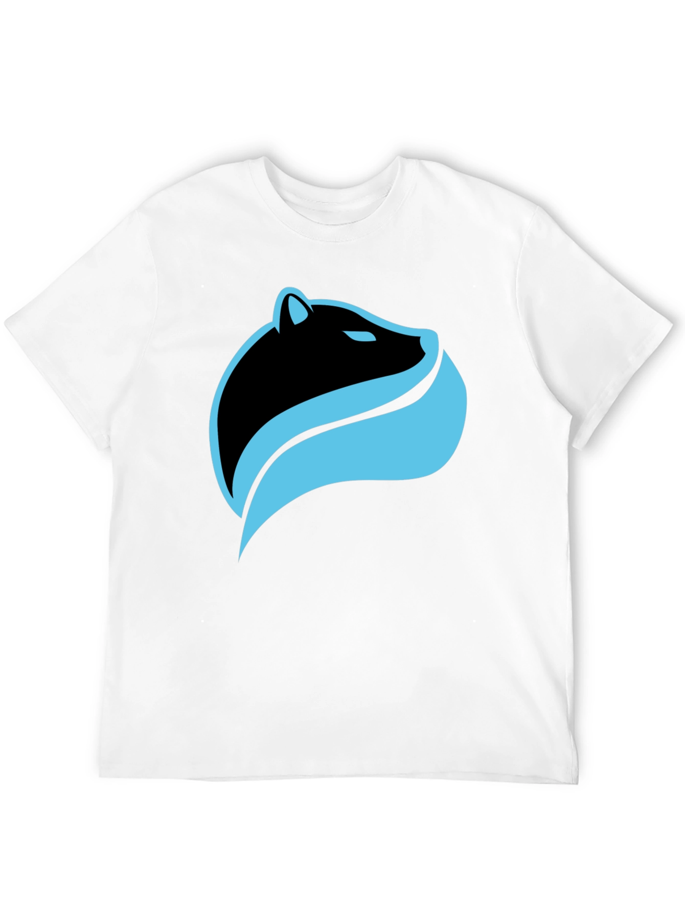 Modern Animal Logo Black T-Shirt