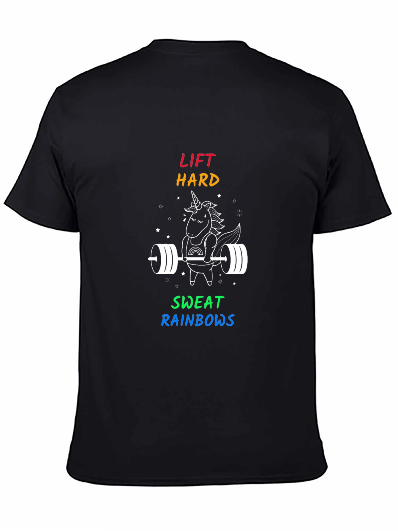 Lift Hard Sweat Rainbows T-Shirt