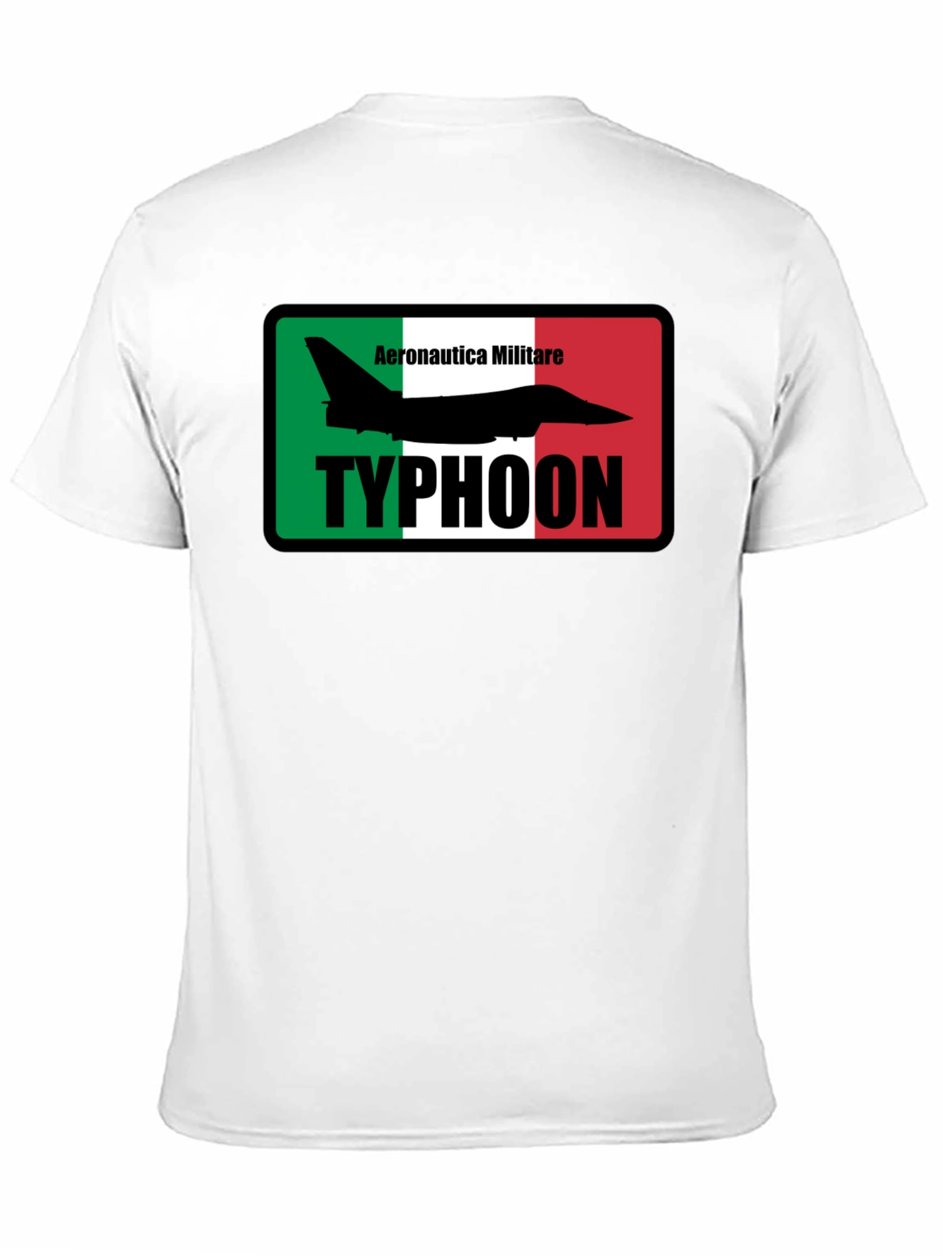 Aeronautica Militare Typhoon Jet Black T-Shirt