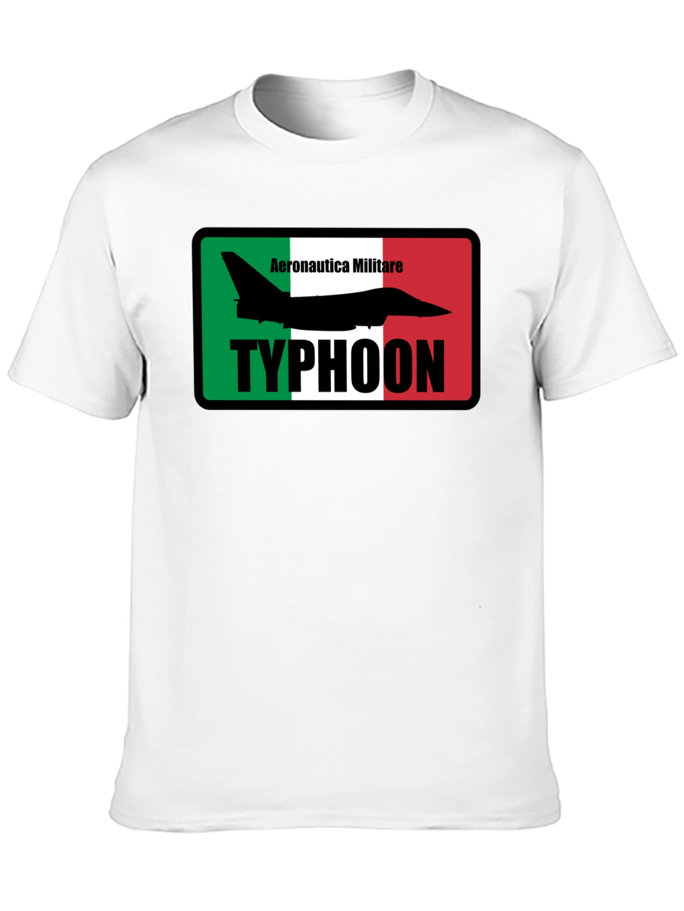 Aeronautica Militare Typhoon Jet Black T-Shirt