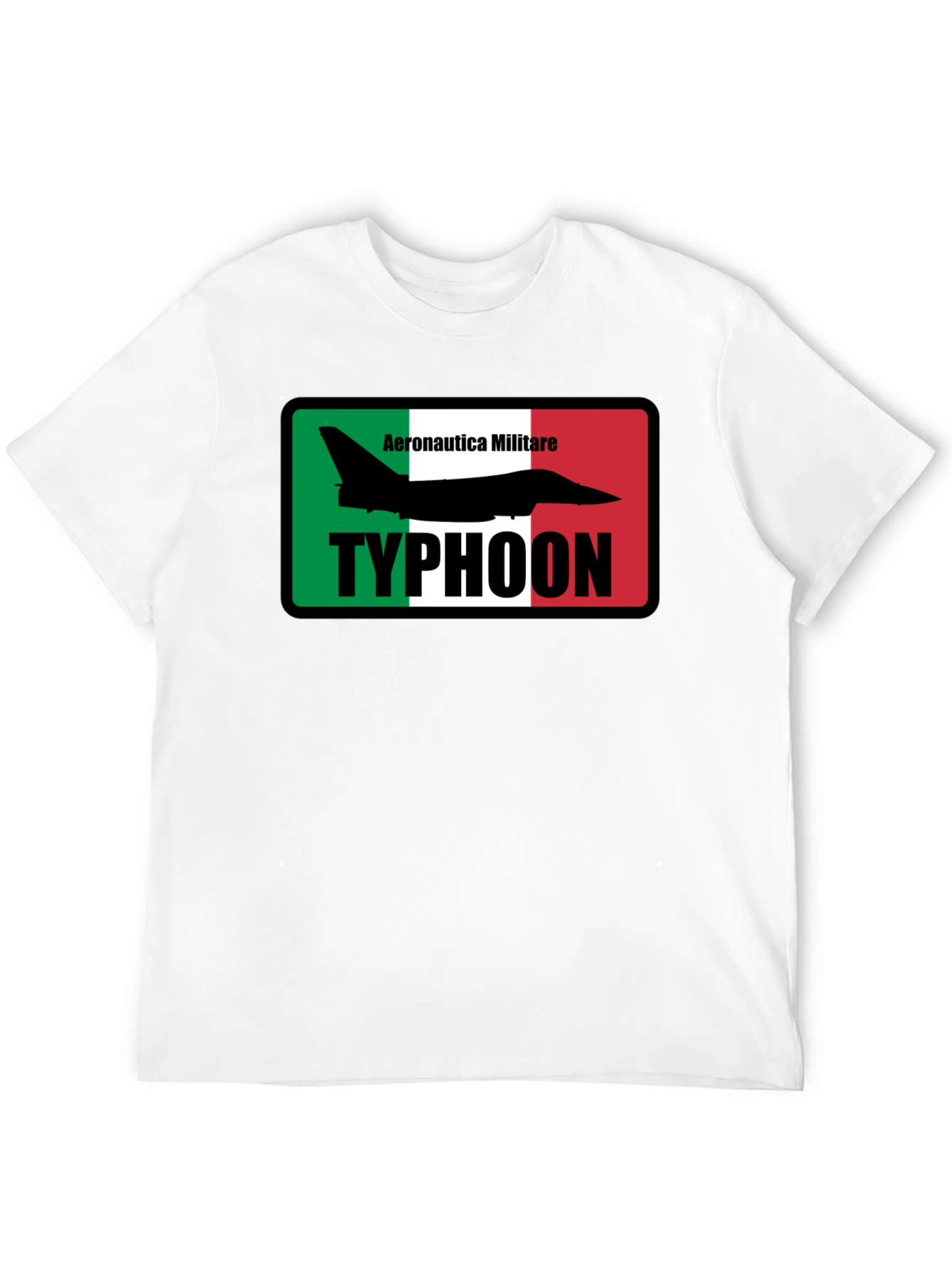 Aeronautica Militare Typhoon Jet Black T-Shirt