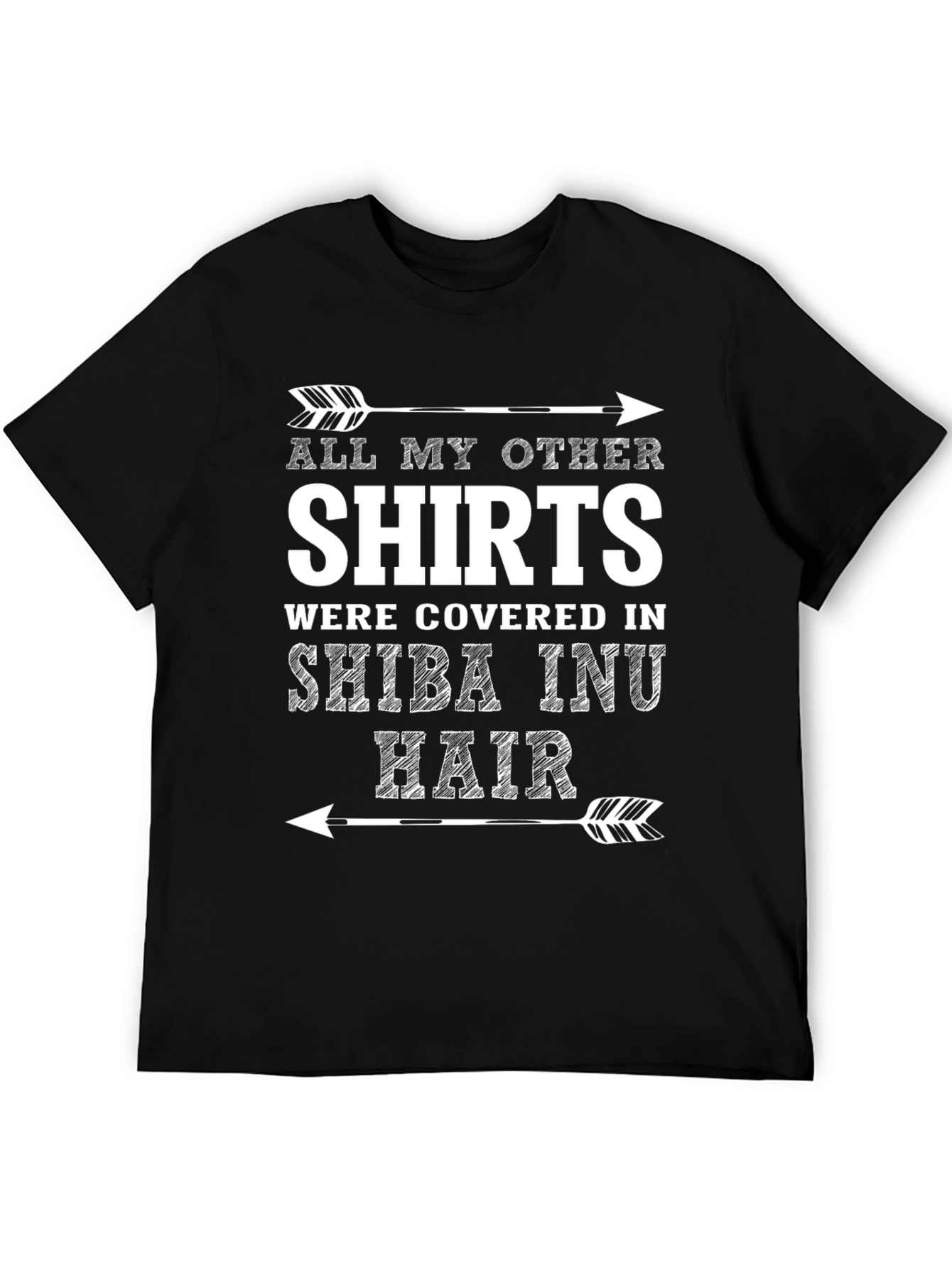 Shiba Inu Hair T-Shirt - Dog Lover Tee