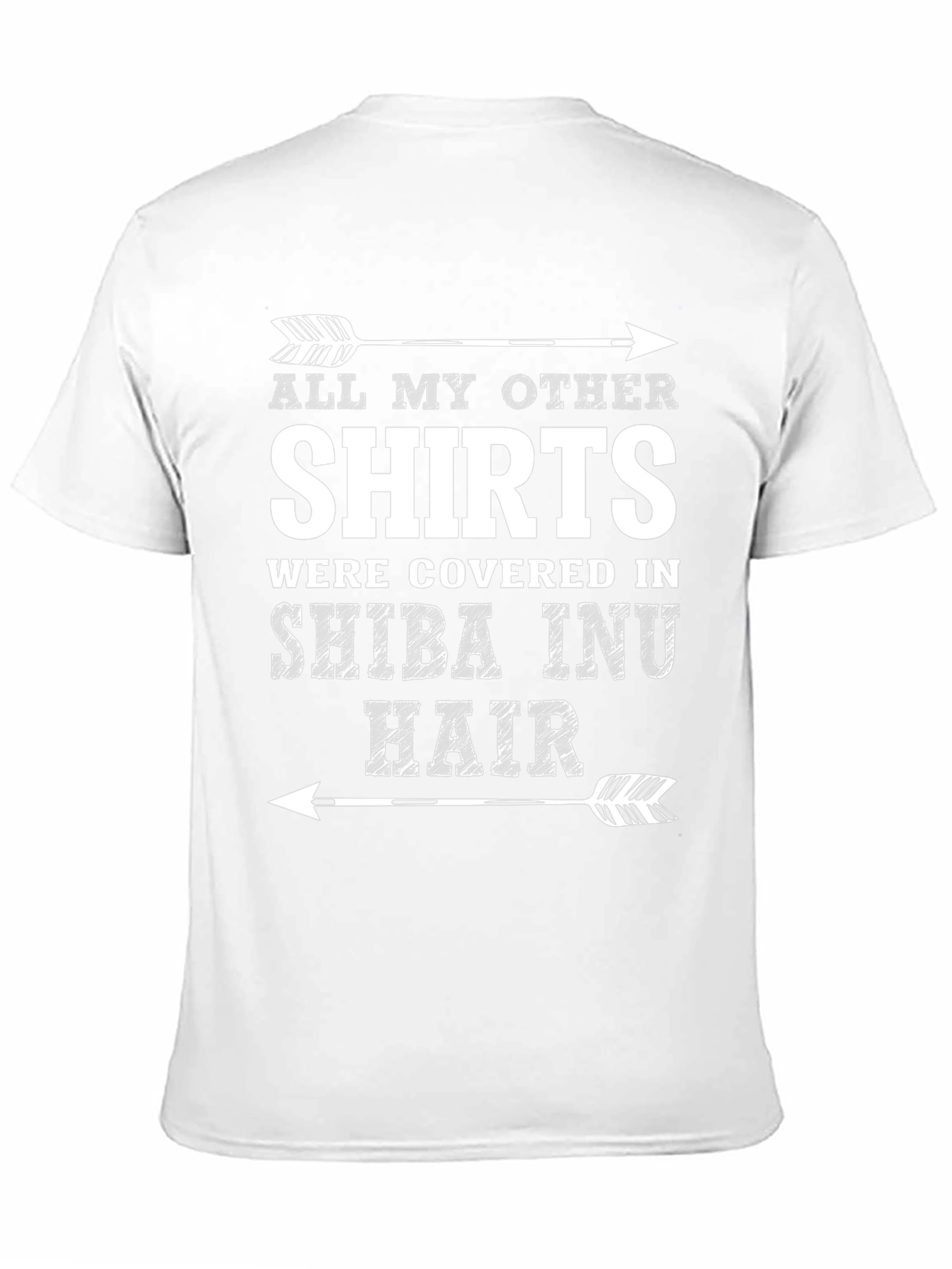 Shiba Inu Hair T-Shirt - Dog Lover Tee