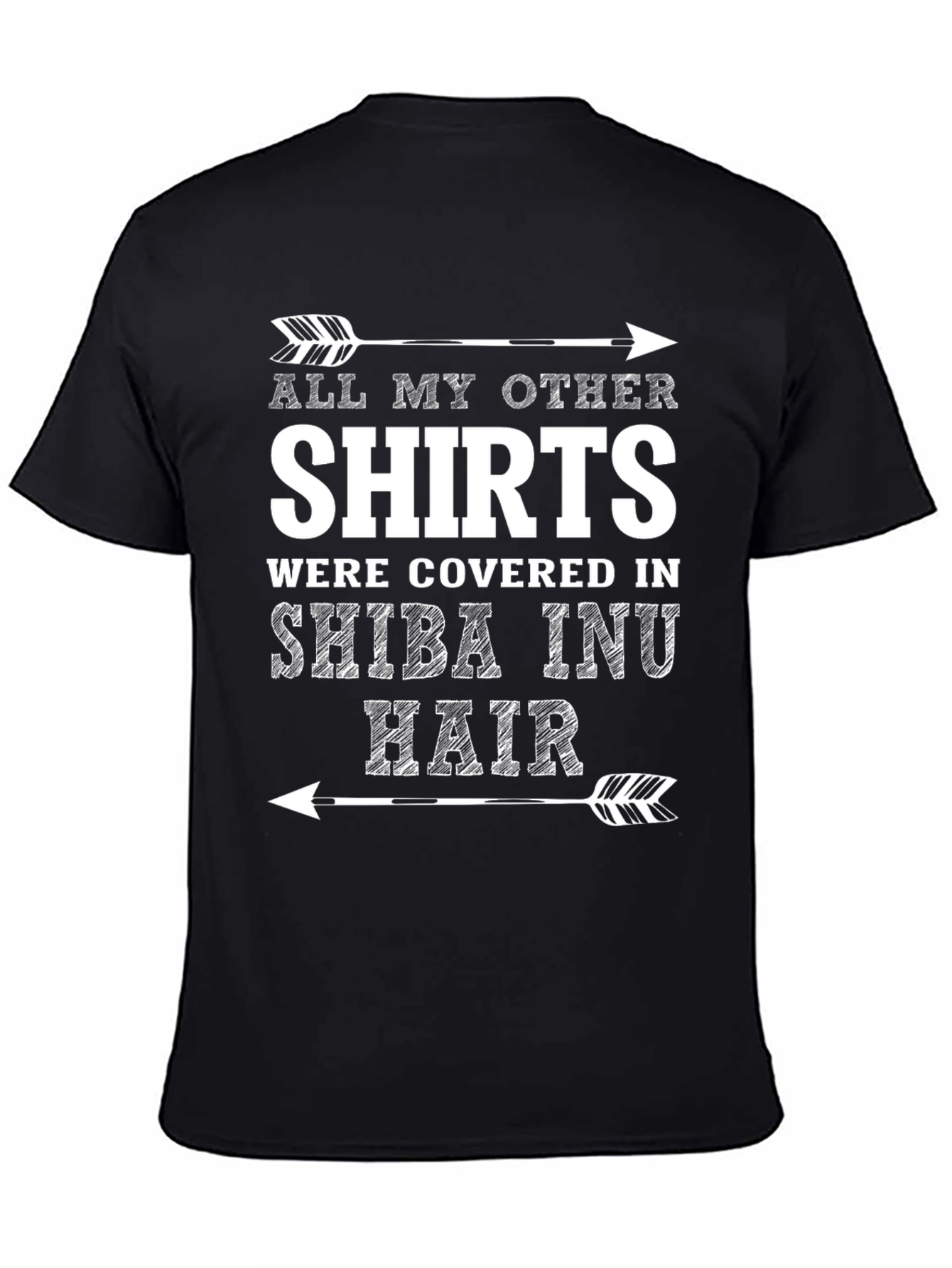 Shiba Inu Hair T-Shirt - Dog Lover Tee