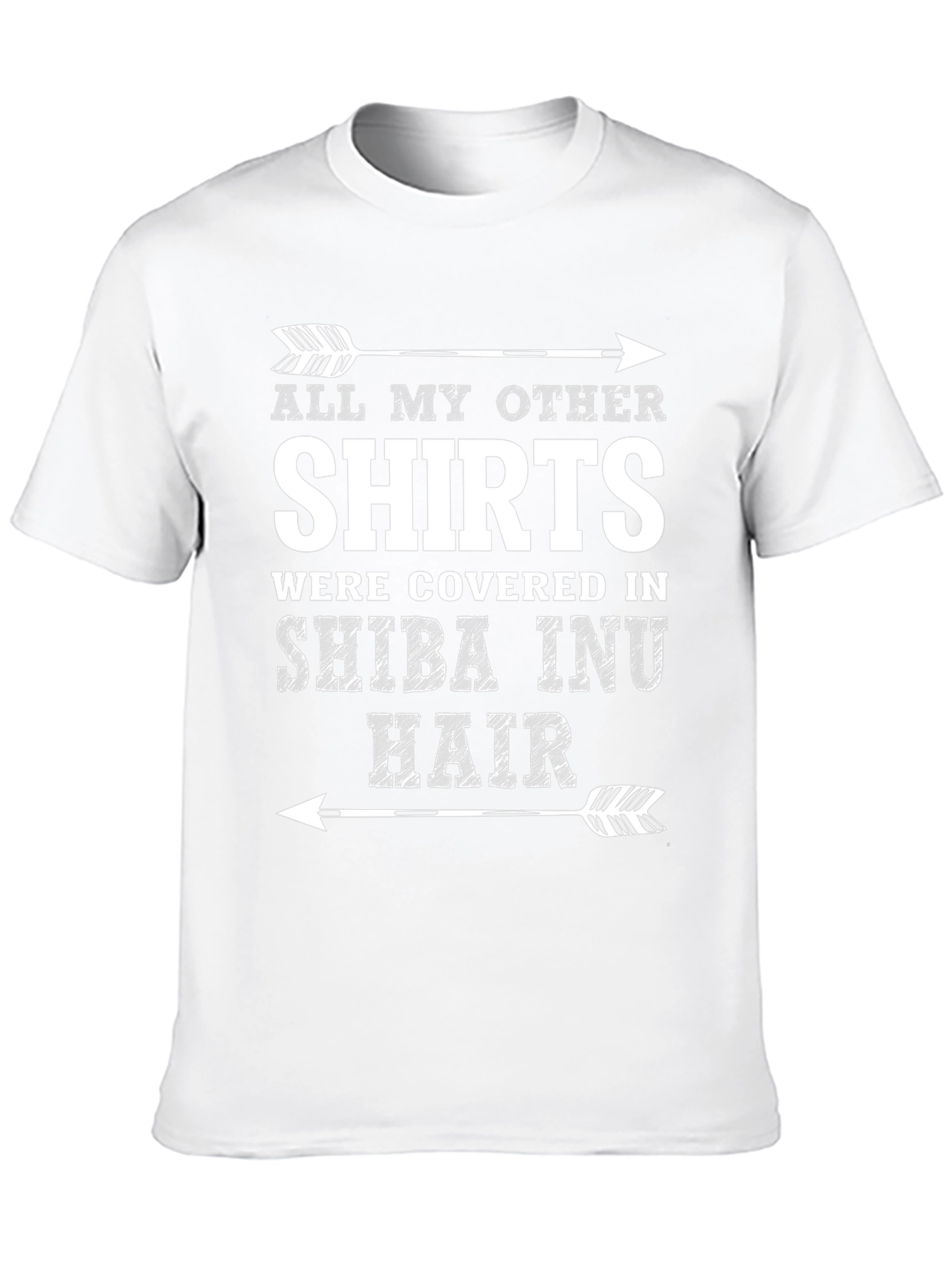 Shiba Inu Hair T-Shirt - Dog Lover Tee
