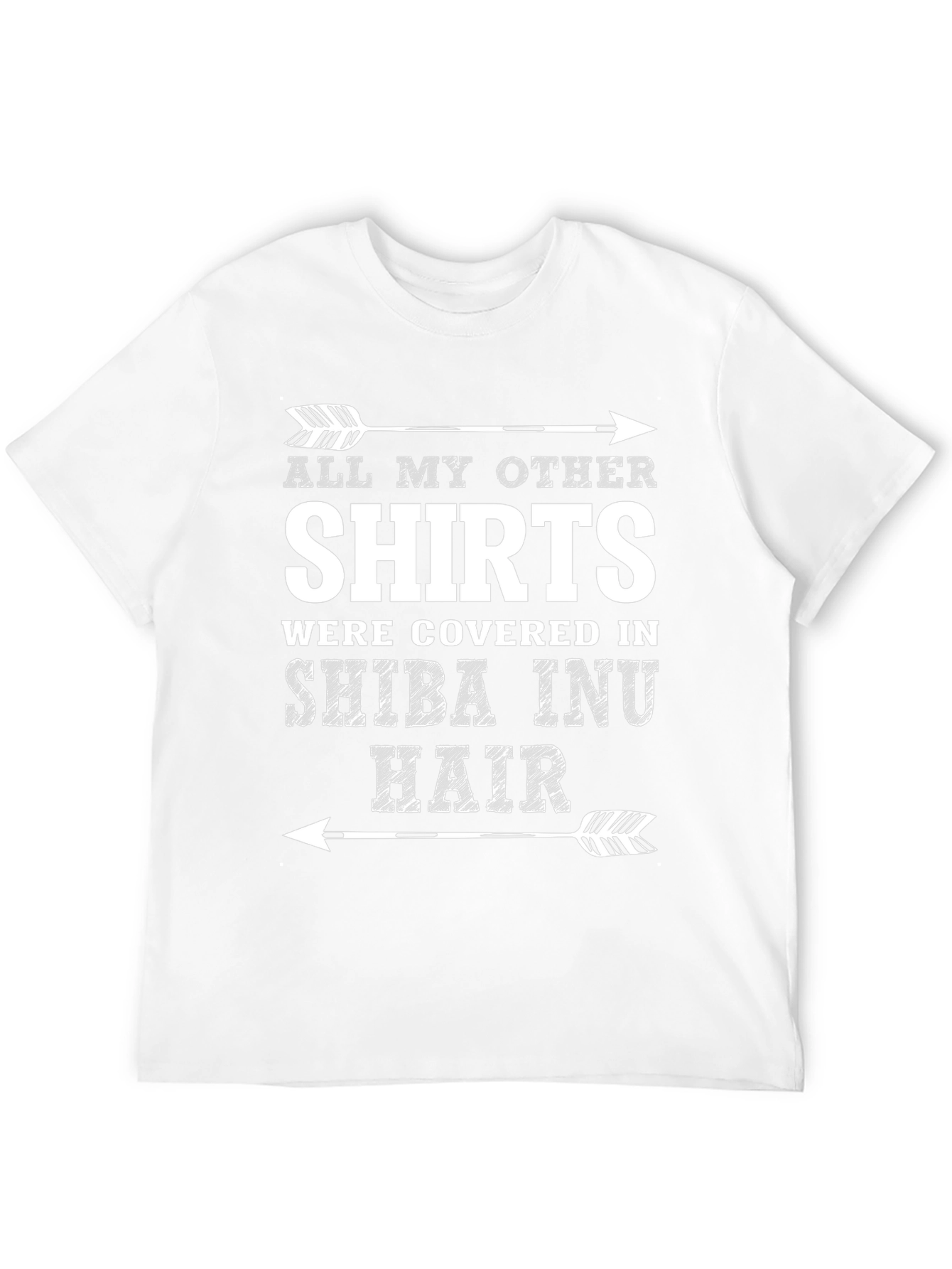 Shiba Inu Hair T-Shirt - Dog Lover Tee