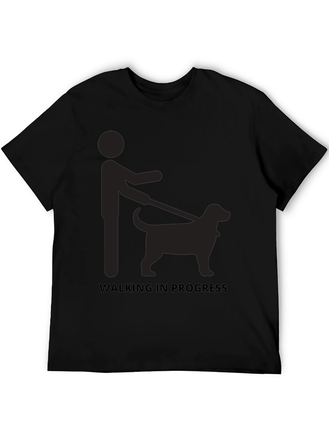 Walking In Progress Graphic T-Shirt