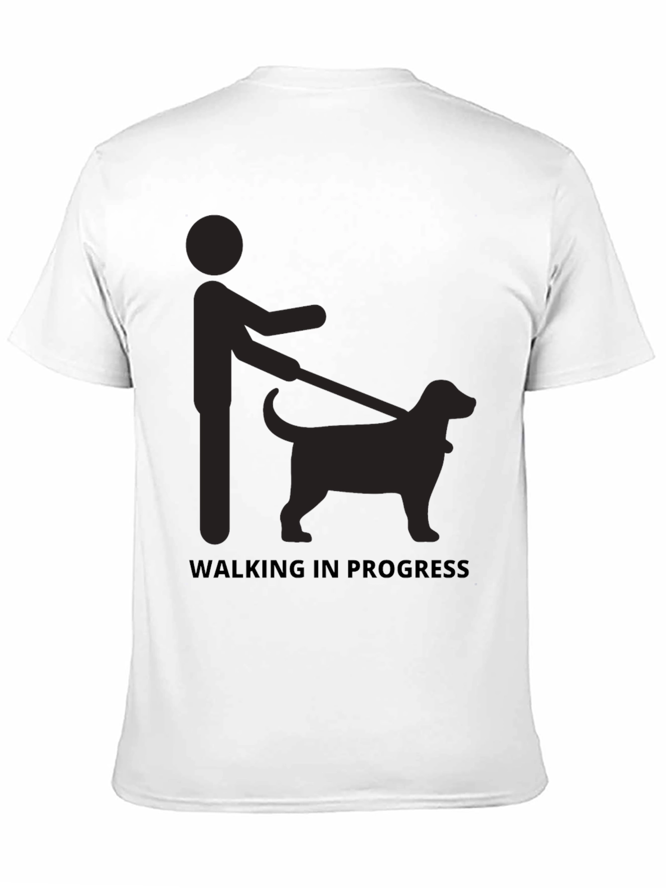 Walking In Progress Graphic T-Shirt