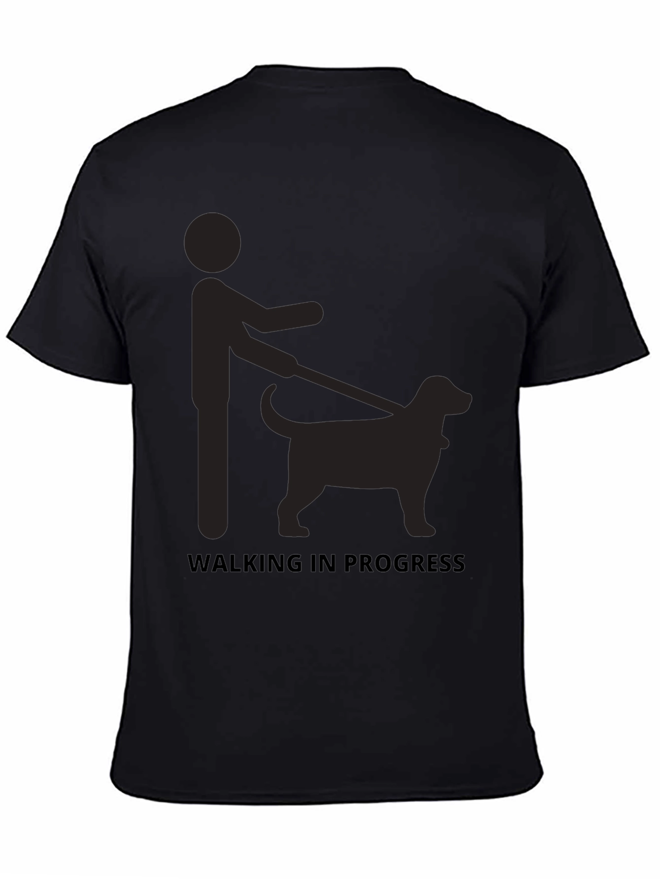 Walking In Progress Graphic T-Shirt