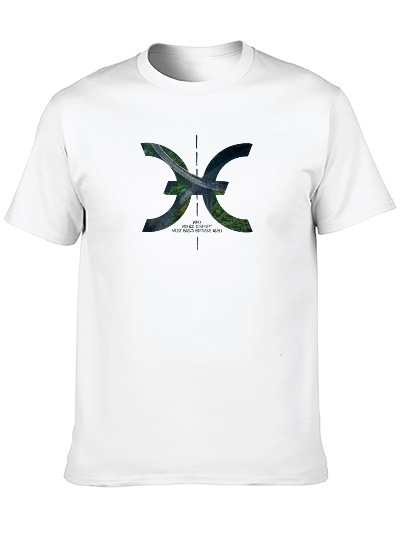 Urban Inspired Graphic Tee - Bridges Design