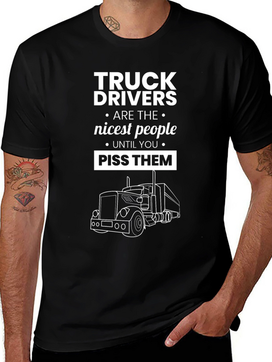 Truck Driver T-Shirt - Funny Gift for Truckers