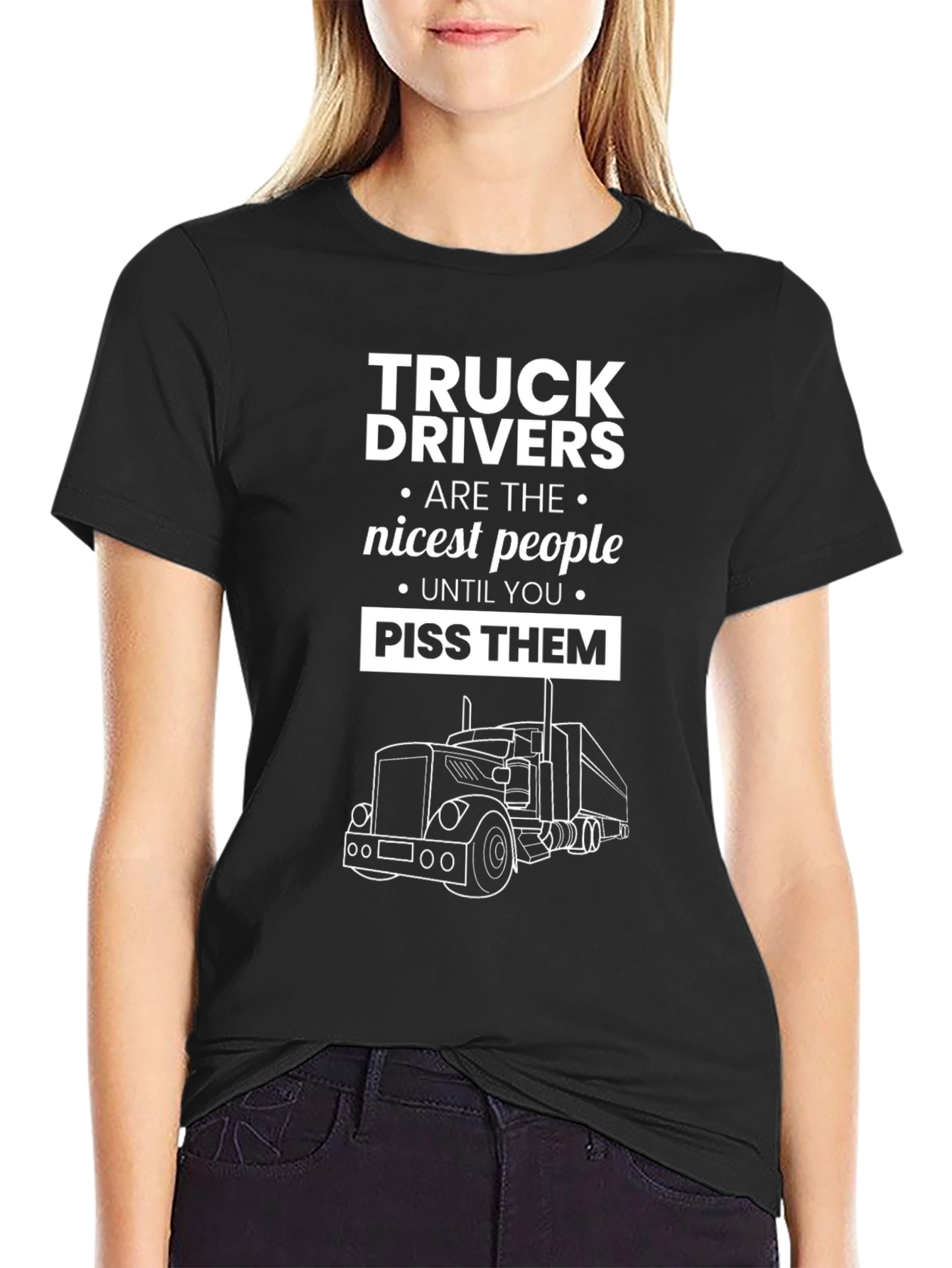 Truck Driver T-Shirt - Funny Gift for Truckers