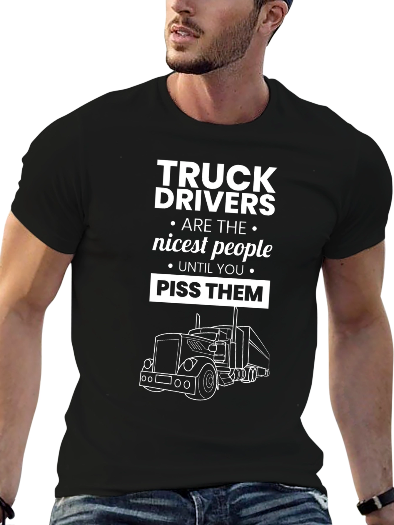 Truck Driver T-Shirt - Funny Gift for Truckers