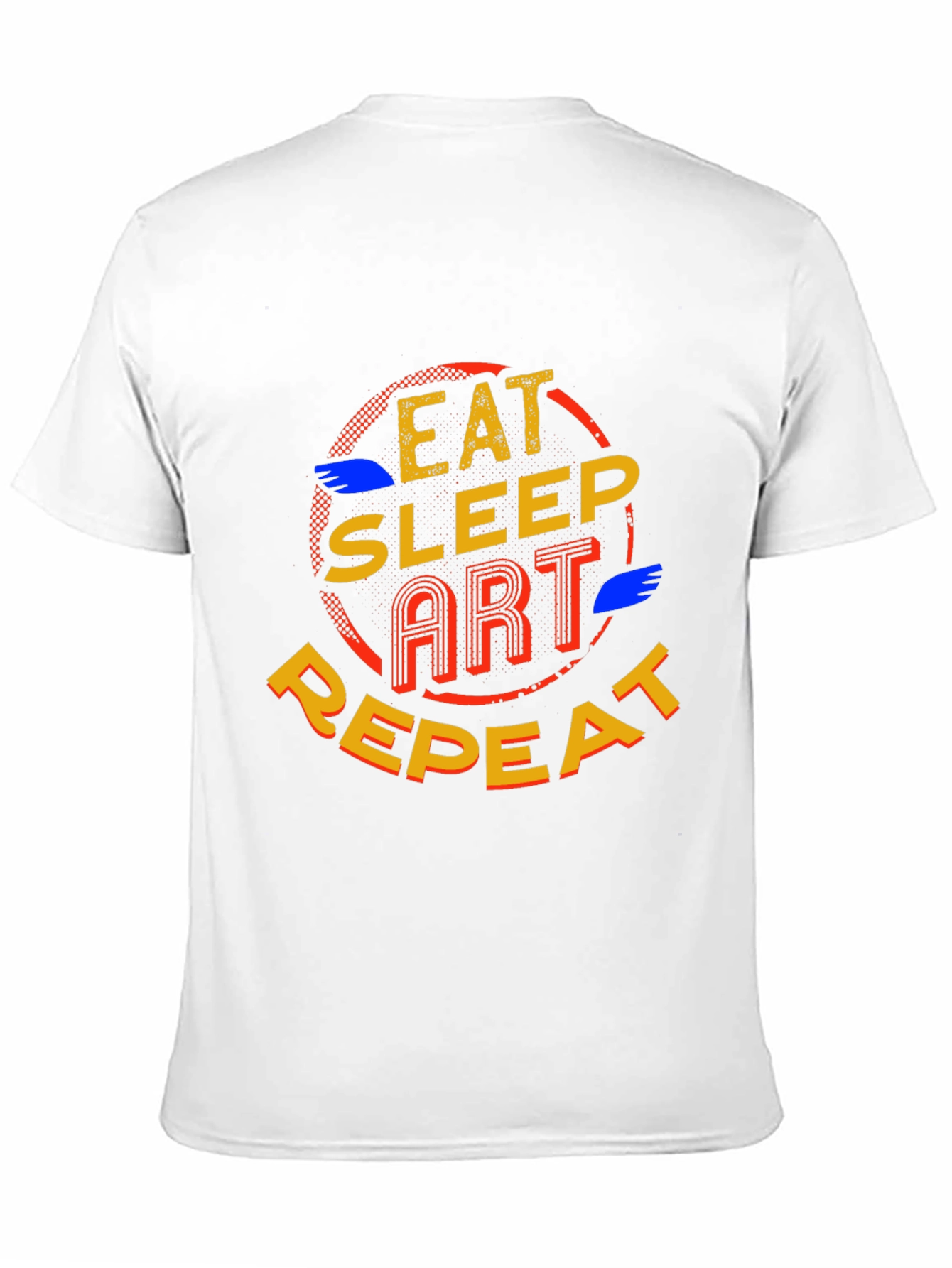 Eat Sleep Art Repeat Graphic Tee