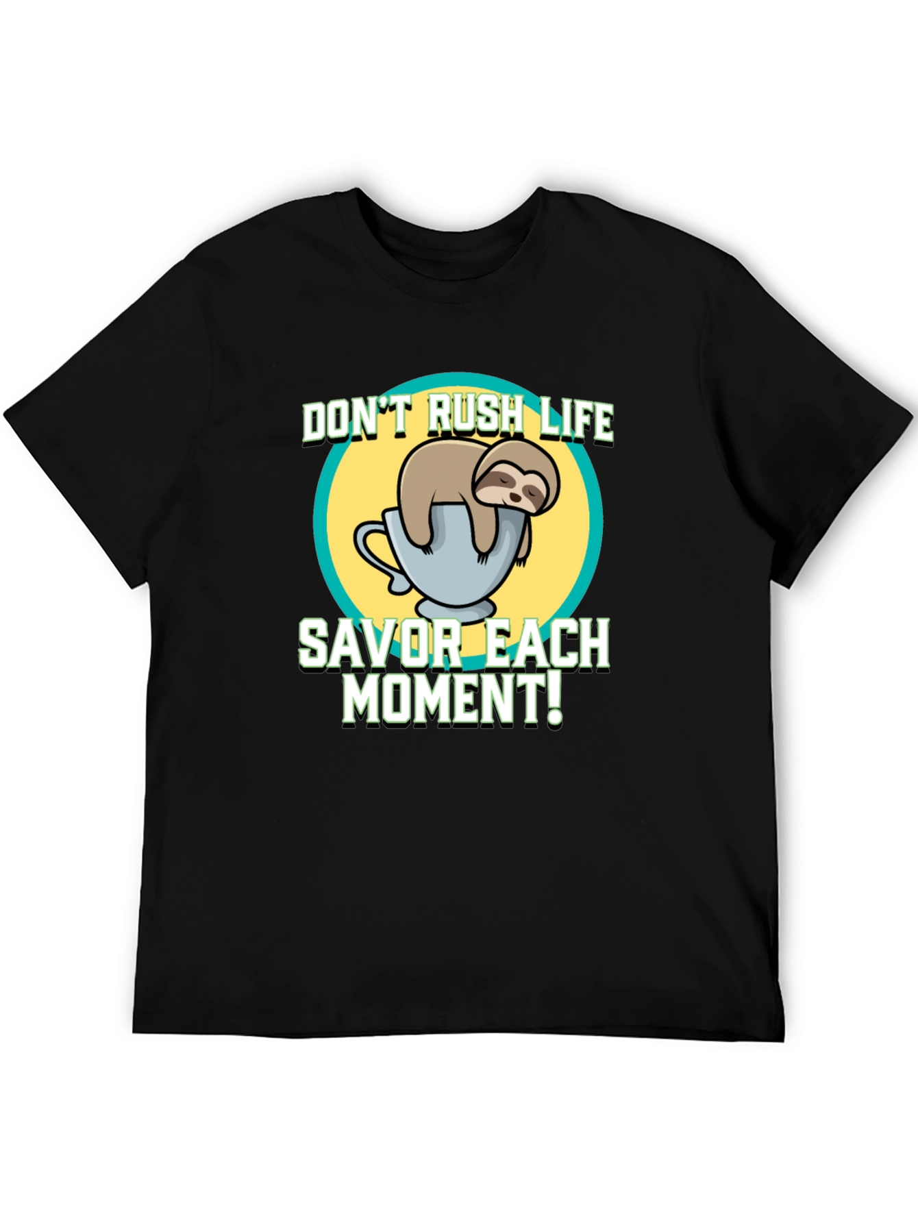 Sloth Savor the Moment T-Shirt - Relaxed Fit
