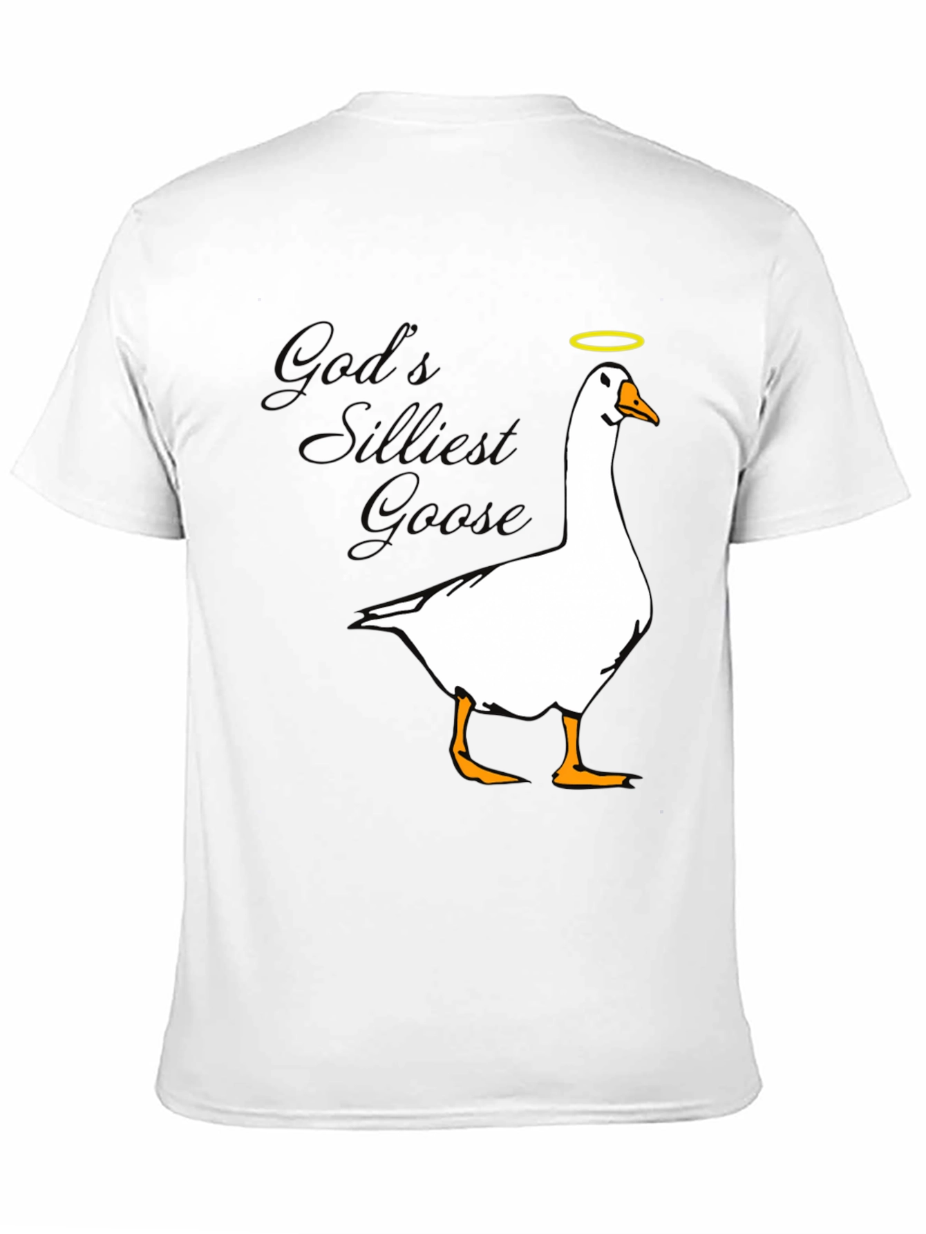 Gods Silliest Goose T-Shirt - Black