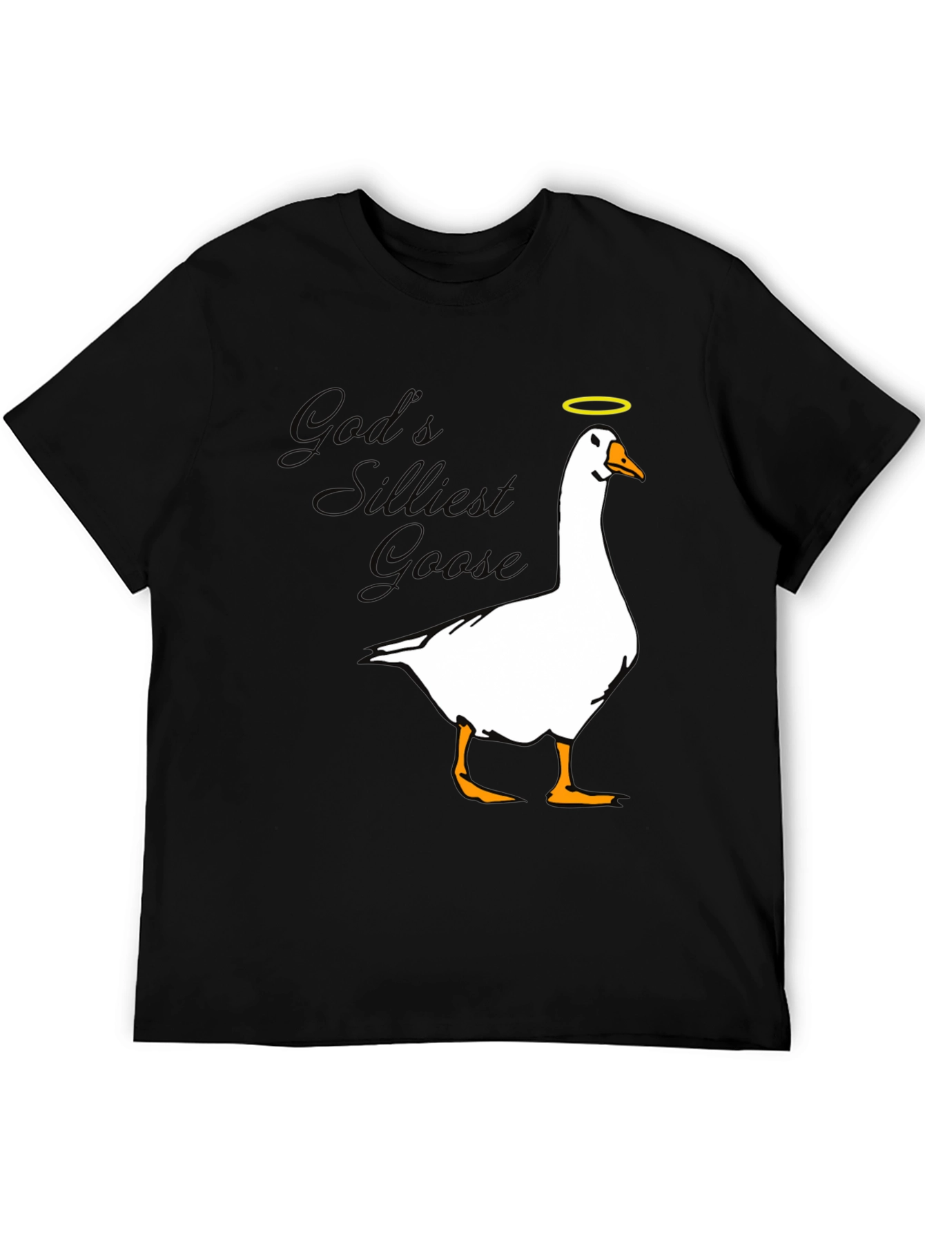 Gods Silliest Goose T-Shirt - Black