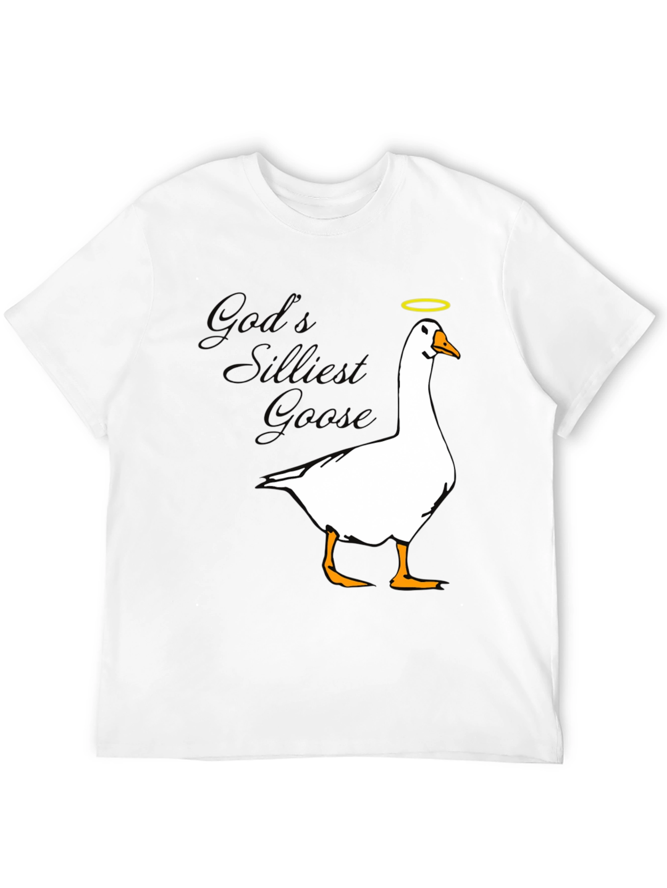 Gods Silliest Goose T-Shirt - Black