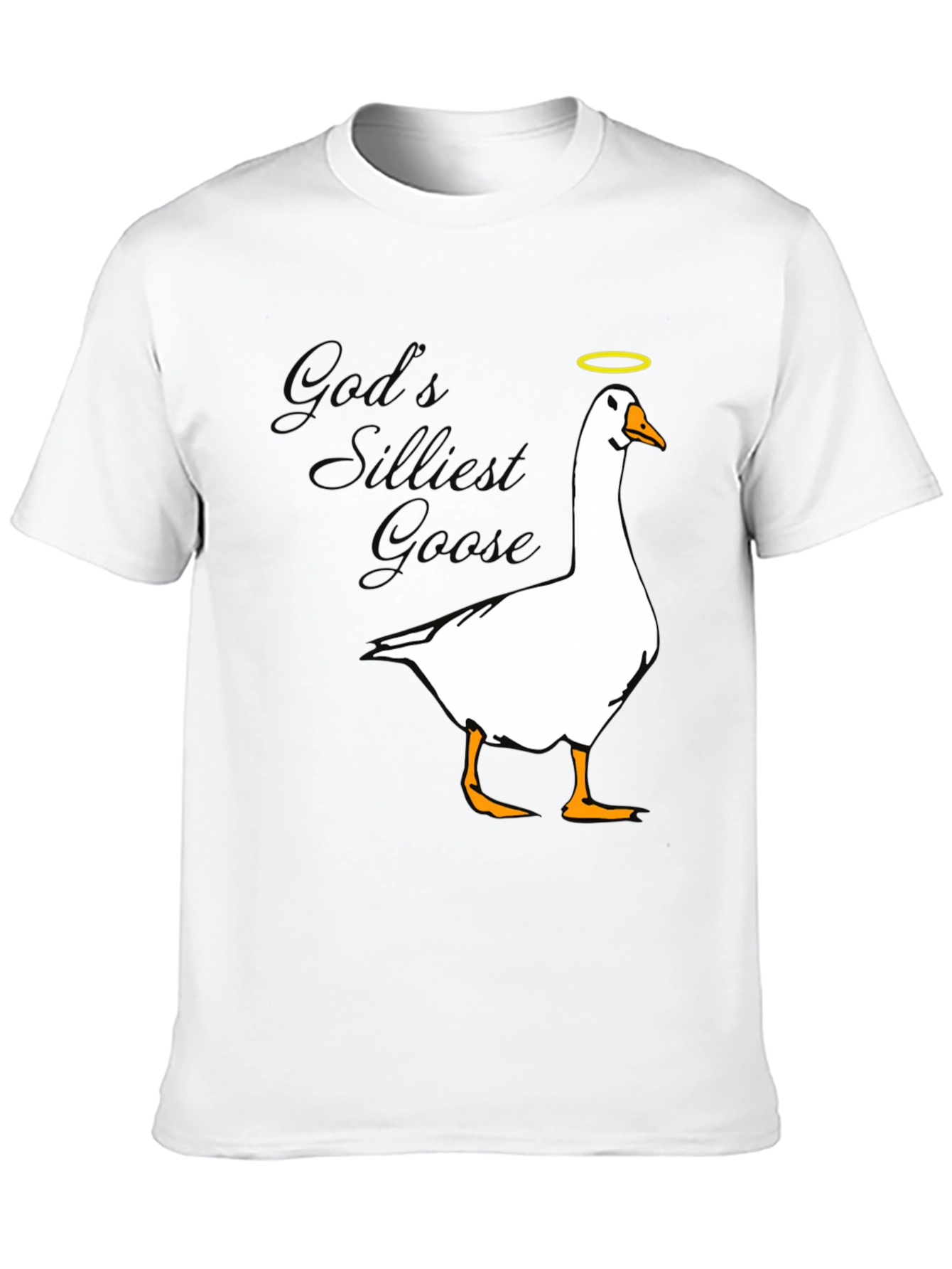 Gods Silliest Goose T-Shirt - Black