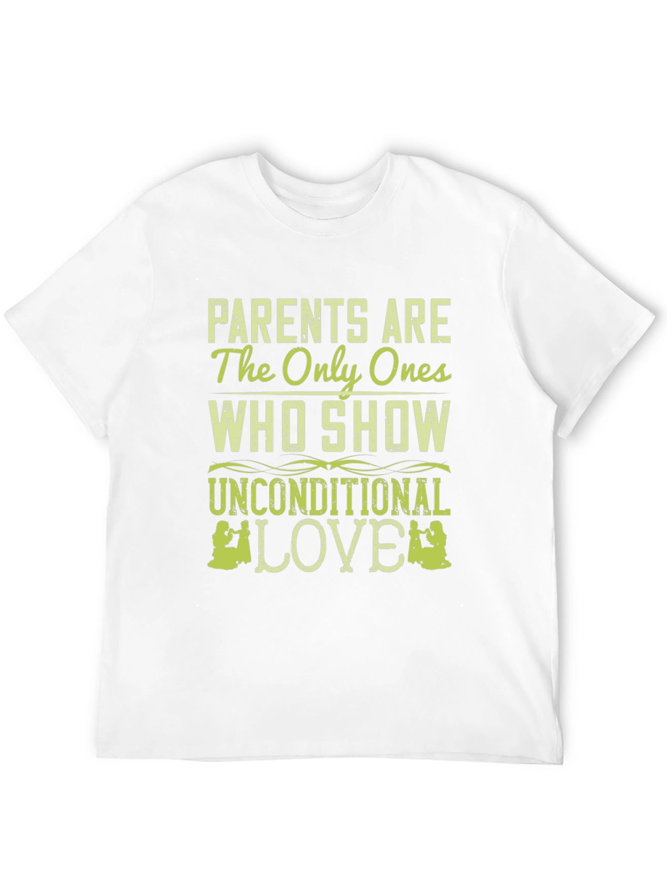 Parents Unconditional Love Black Tee