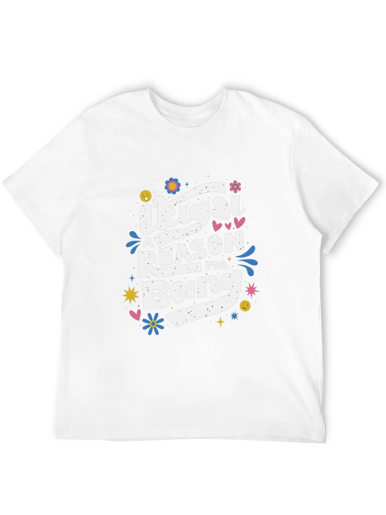 Ikigai Reason For Being Graphic T-Shirt - Black