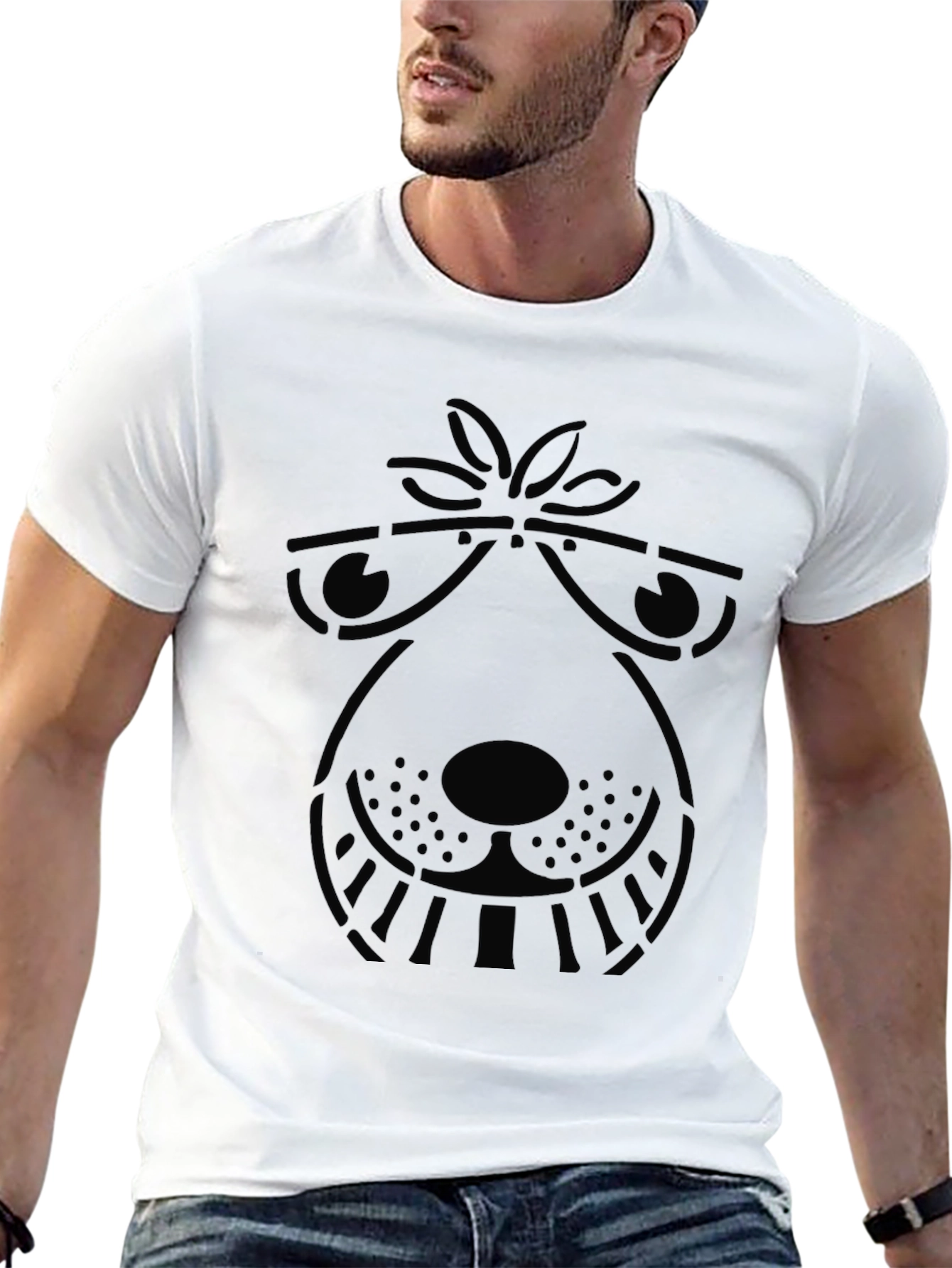 Funny Muppet Inspired Dog Tee