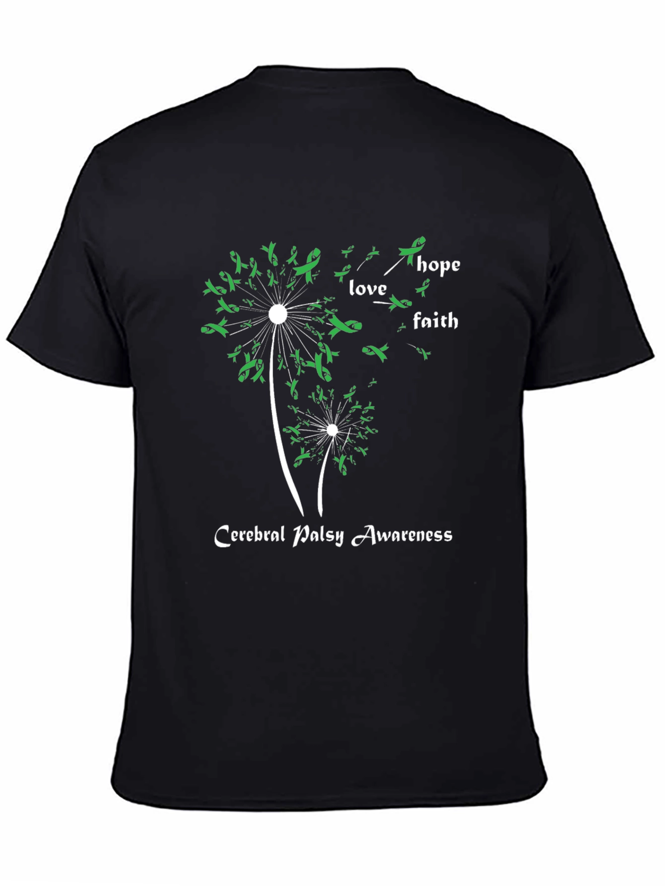 Cerebral Palsy Awareness Ribbon Dandelion T-Shirt