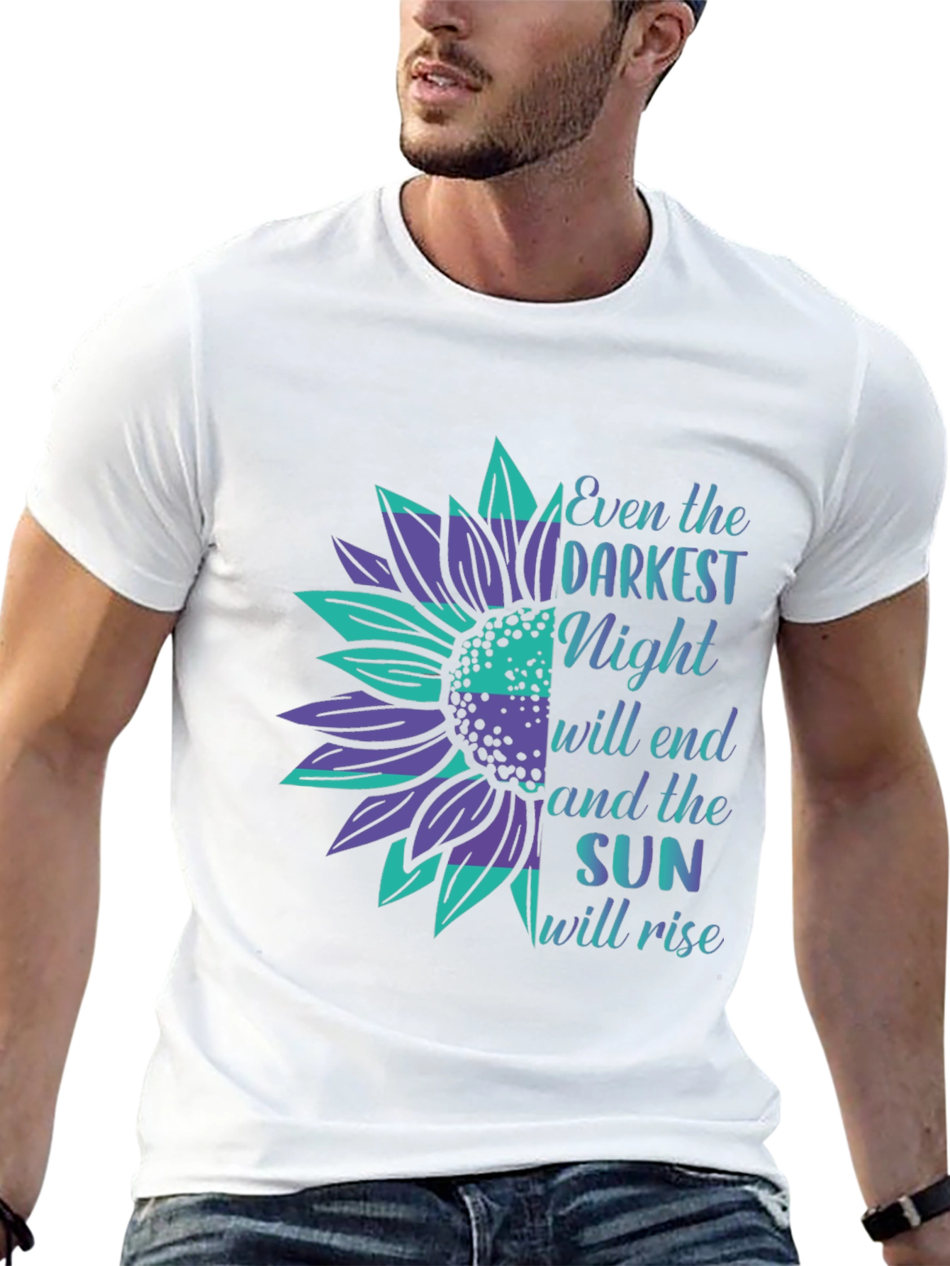 Hopeful Sunflower Graphic Tee