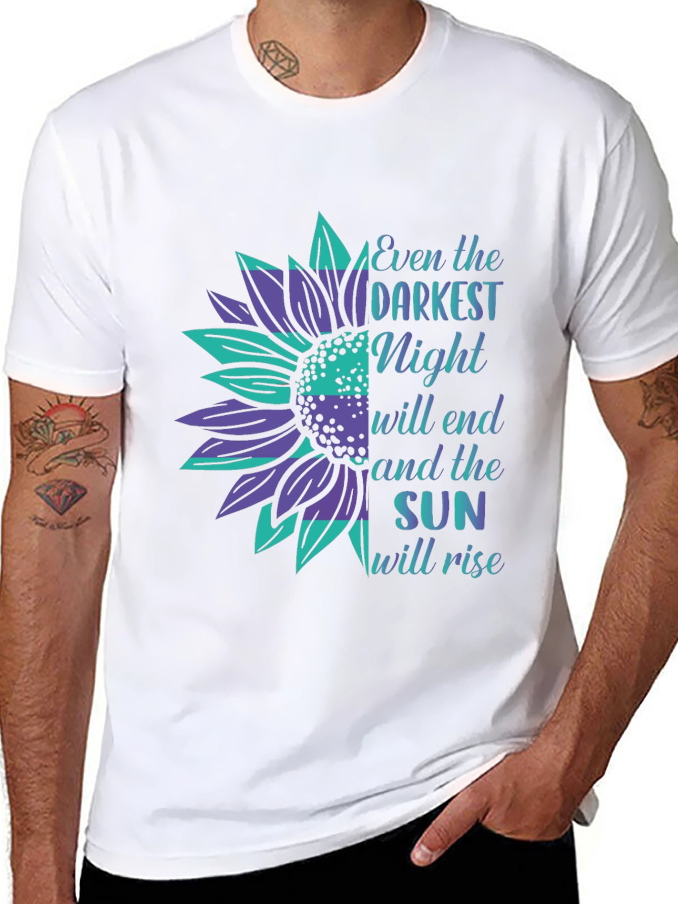 Hopeful Sunflower Graphic Tee
