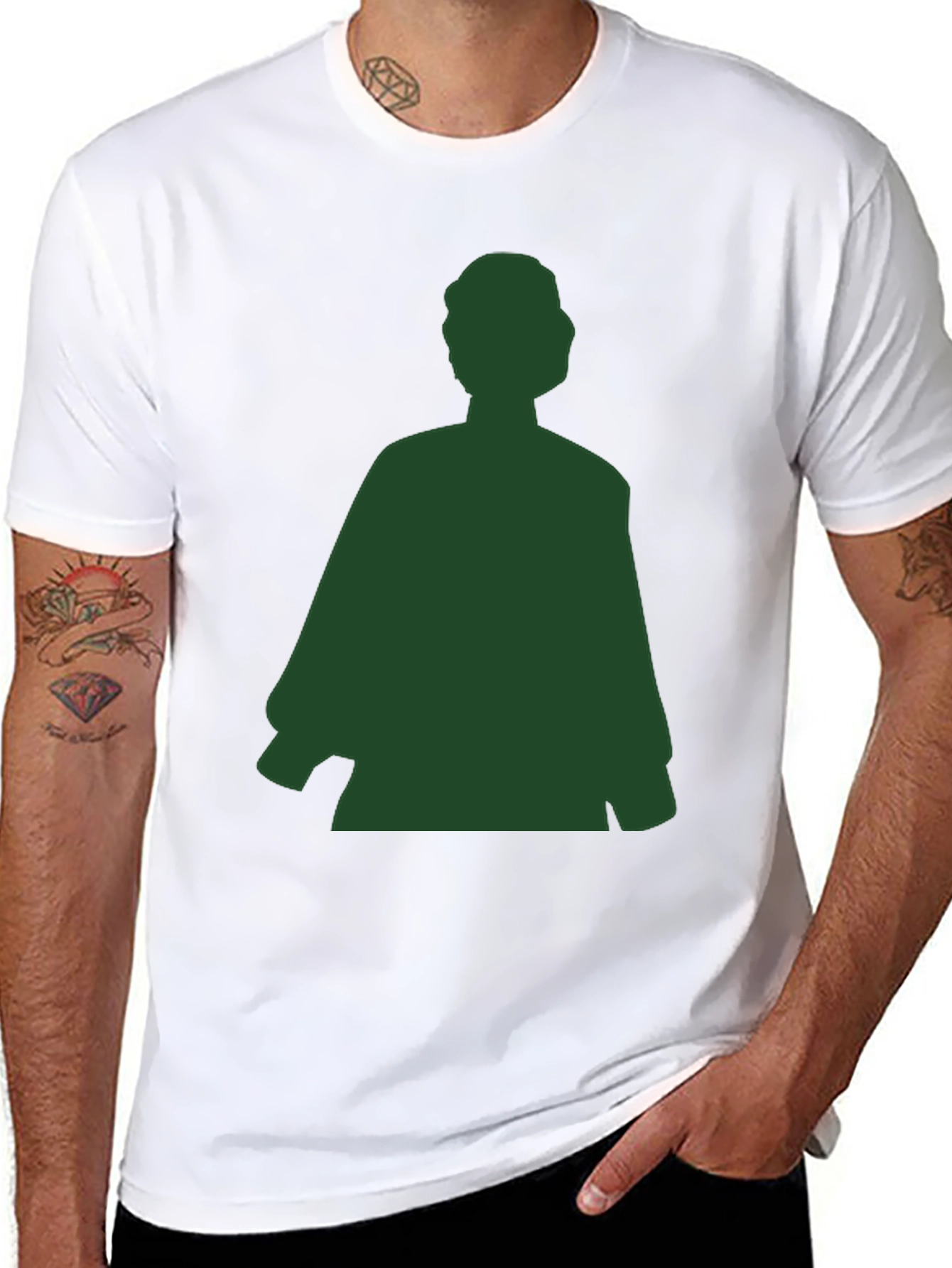 Silhouette Graphic Print T-Shirt