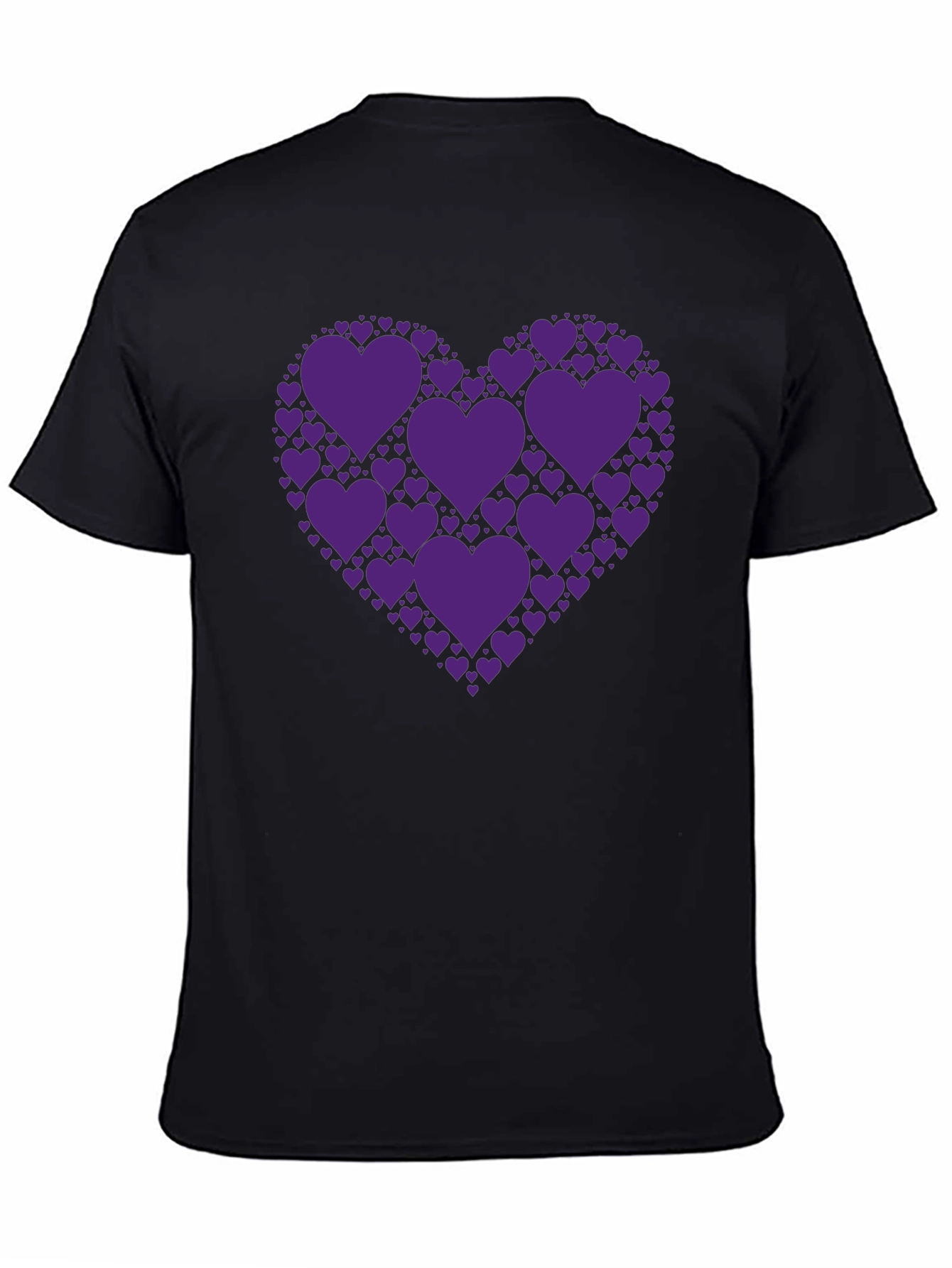 Heart of Hearts Black T-Shirt