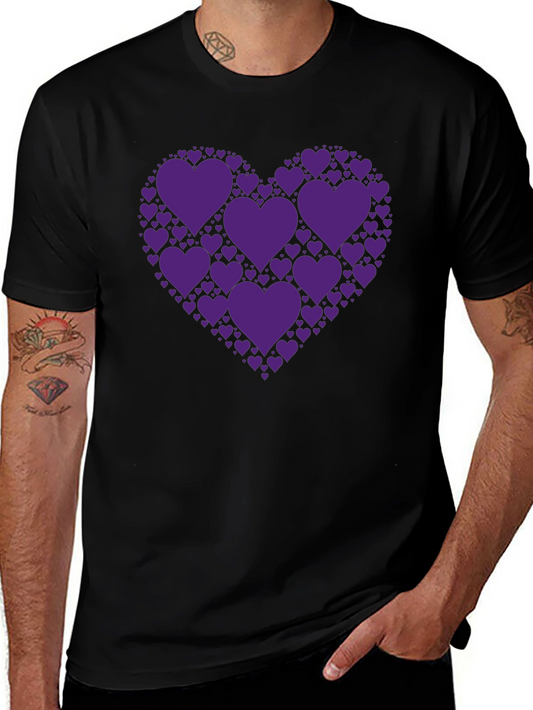 Heart of Hearts Black T-Shirt