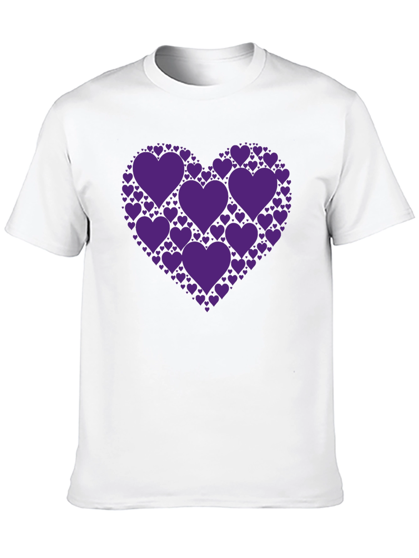 Heart of Hearts Black T-Shirt