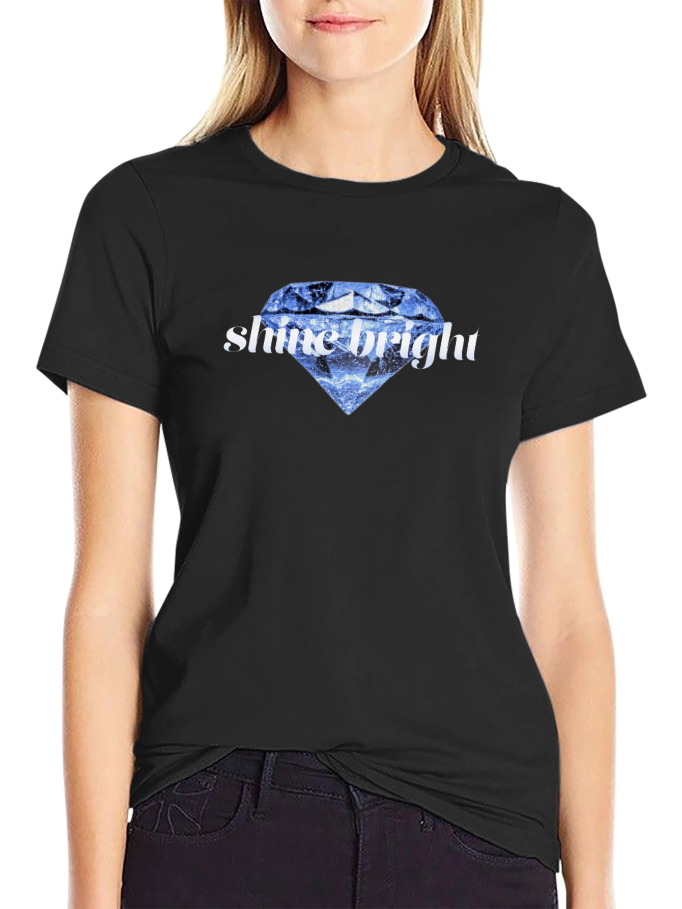 Shine Bright Diamond Graphic Tee