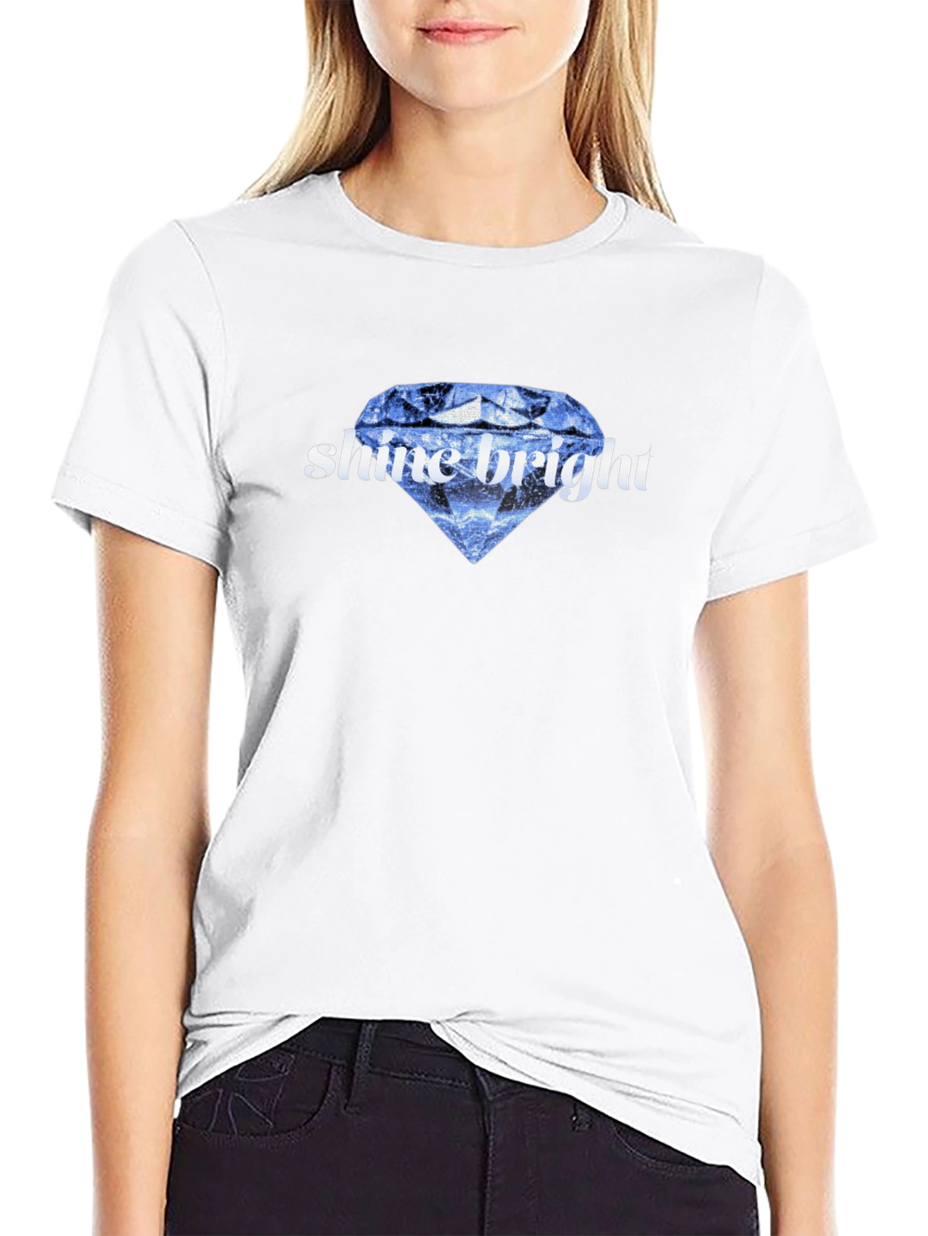 Shine Bright Diamond Graphic Tee