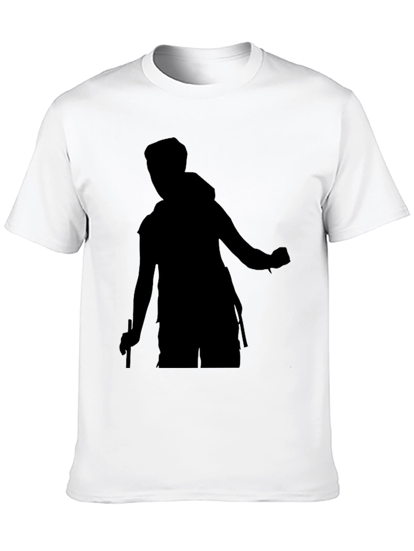 Black Silhouette Hiker T-Shirt