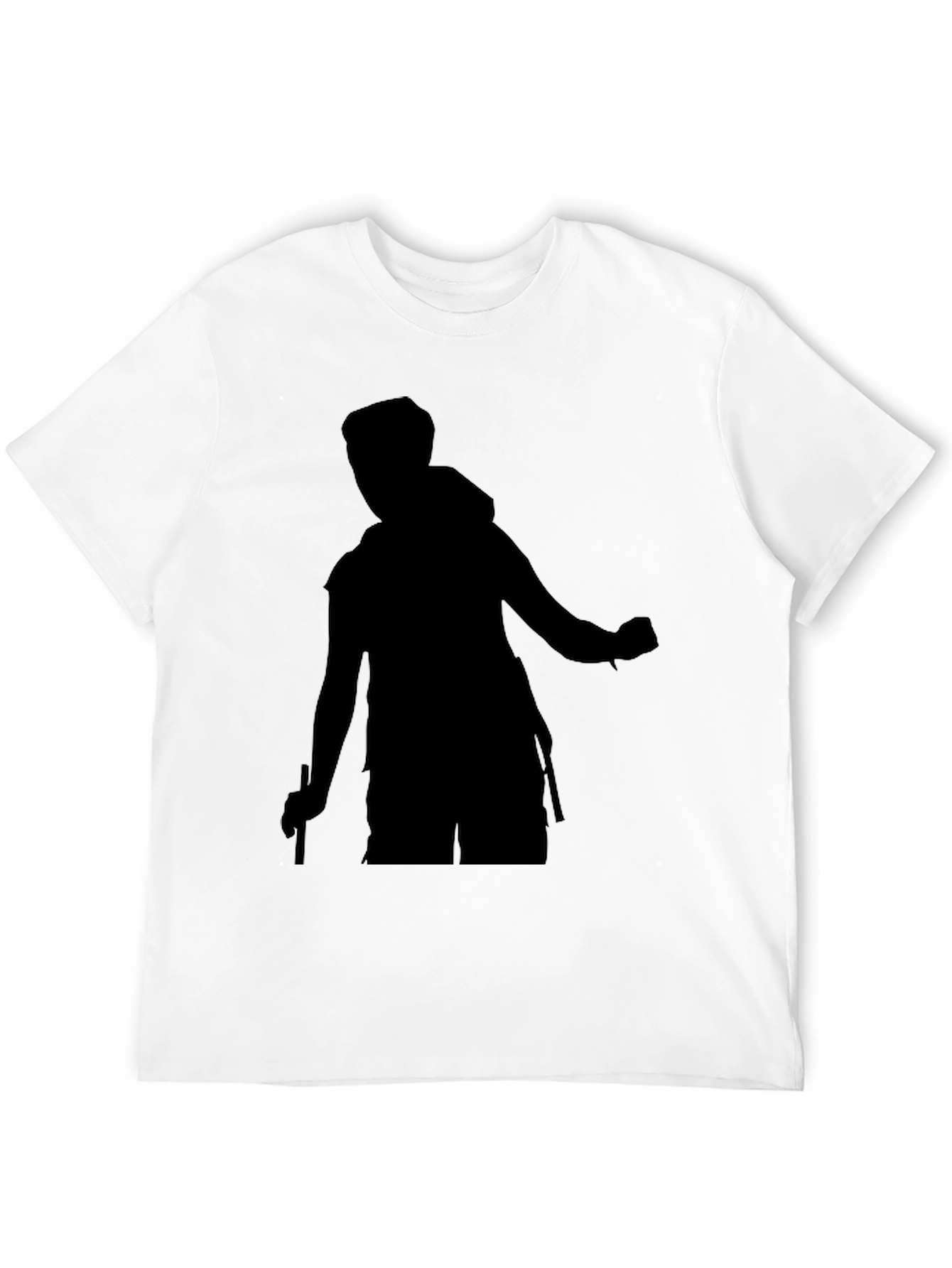 Black Silhouette Hiker T-Shirt