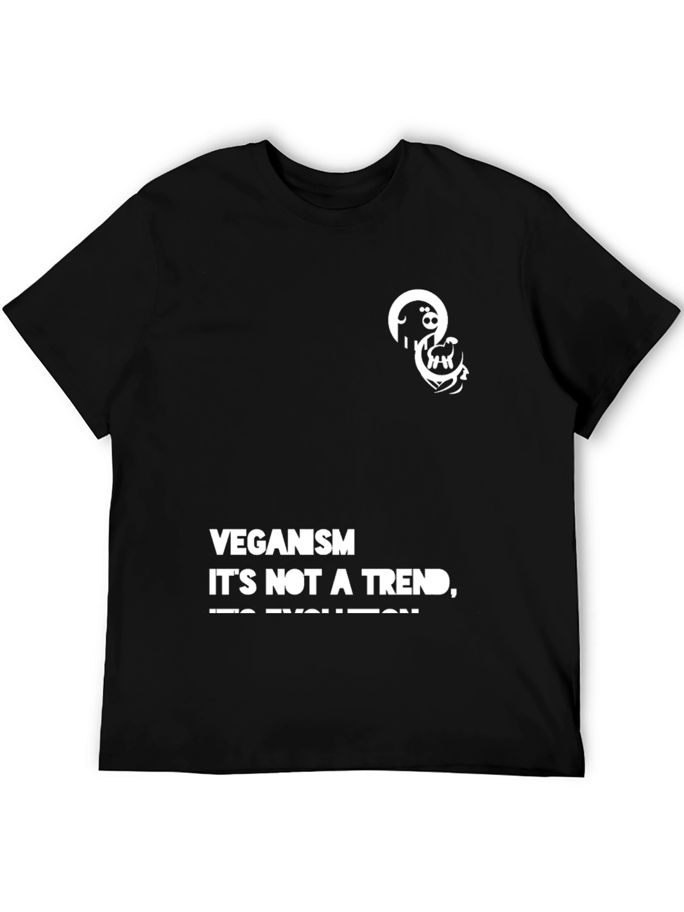 Veganism Evolution Graphic Tee