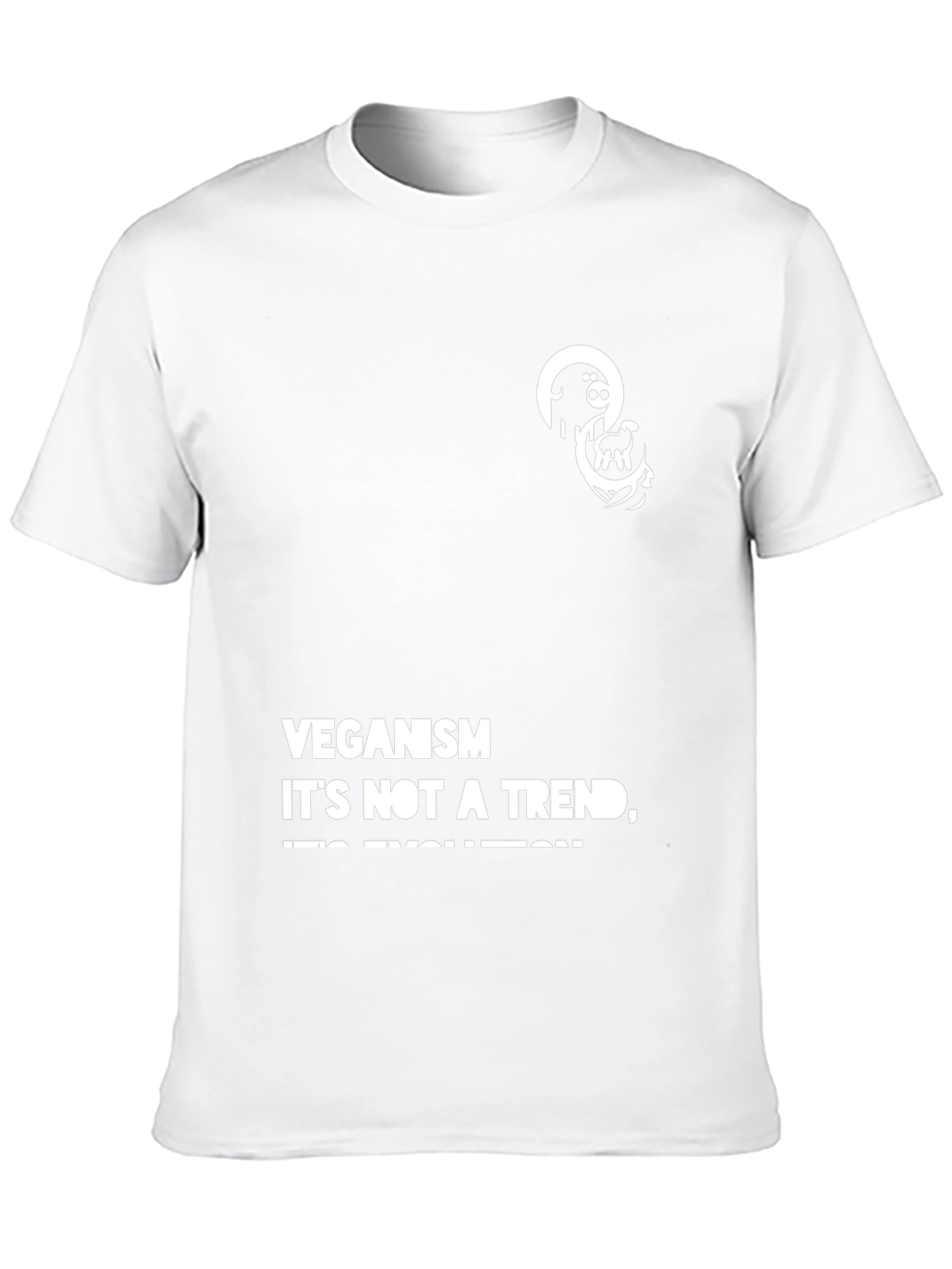 Veganism Evolution Graphic Tee