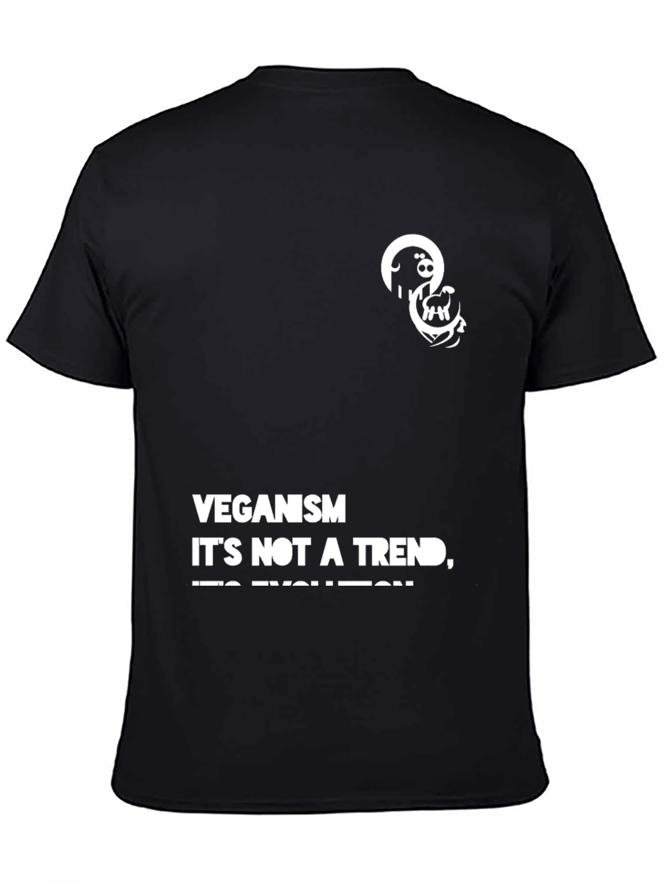 Veganism Evolution Graphic Tee