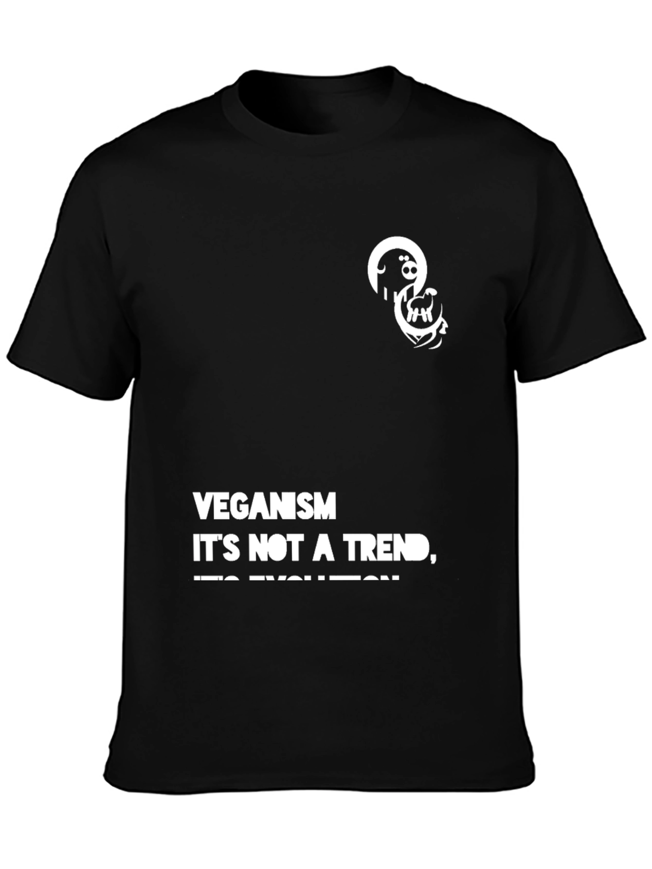 Veganism Evolution Graphic Tee