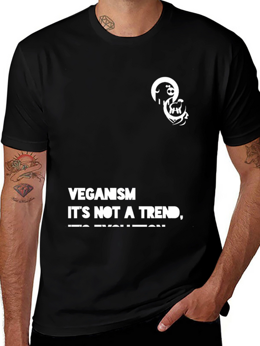 Veganism Evolution Graphic Tee